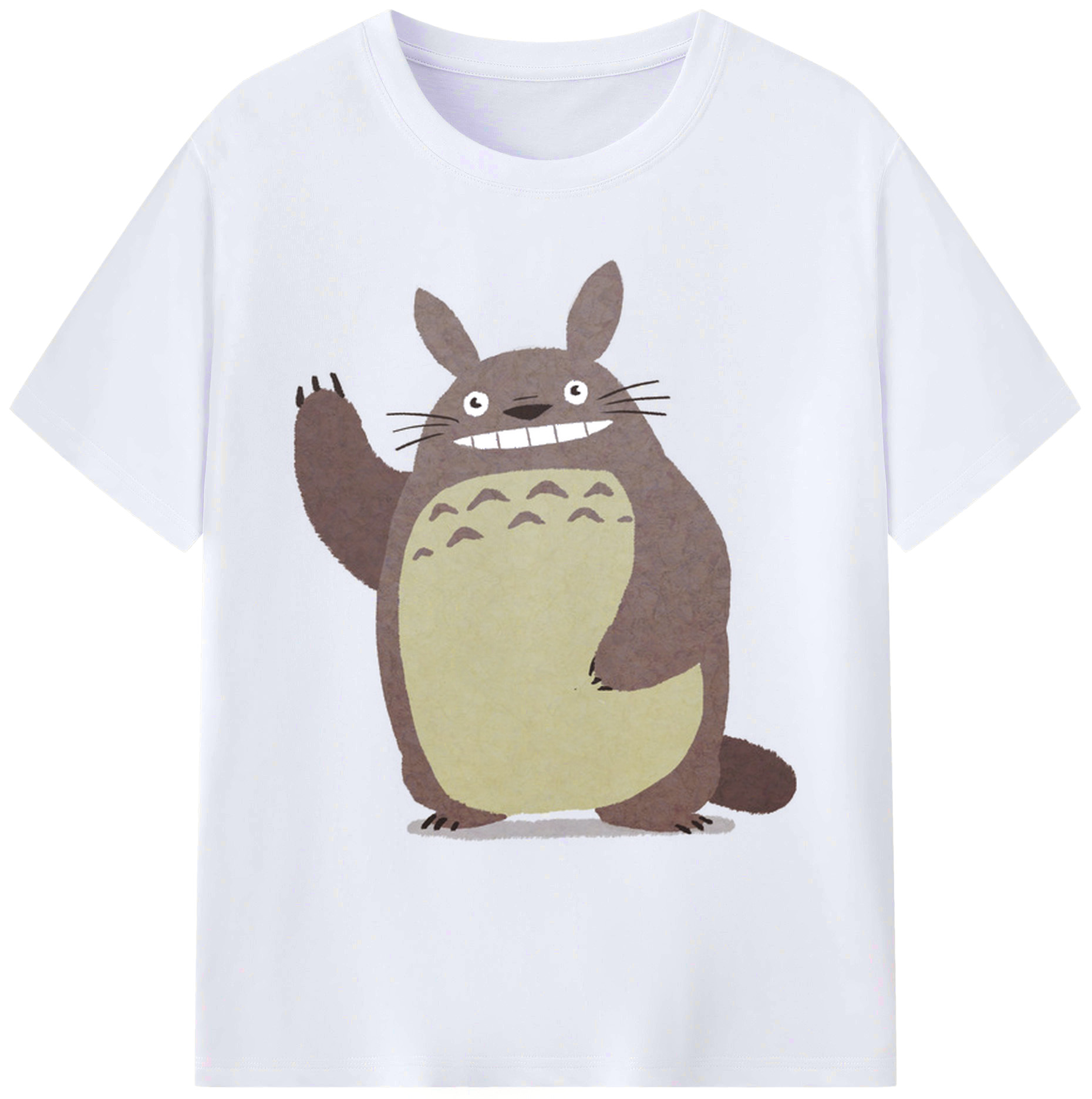 （画像用） となりのトトロ 草壁メイ 草壁サツキ My Neighbor Totoro Satsuki Kusakabe Mei Kusakabe 綿100％ メンズ半袖Tシャツ｜肌触りやわらか＆通気性