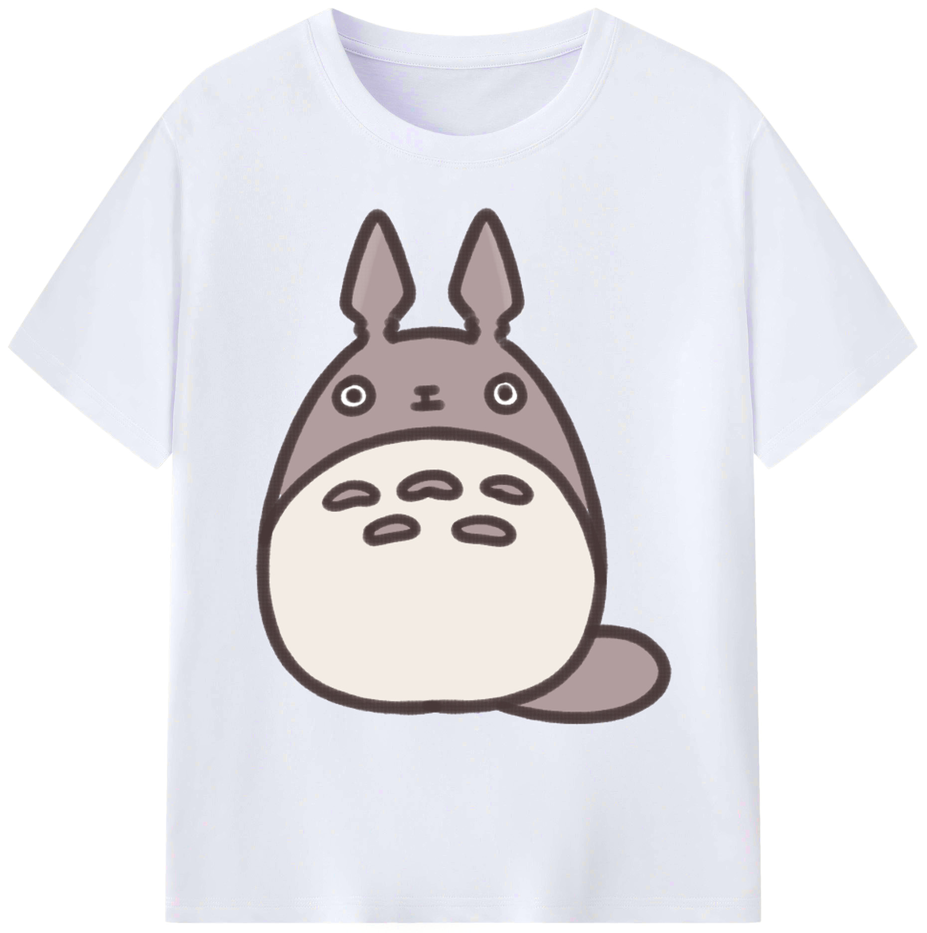 （画像用） となりのトトロ 草壁メイ 草壁サツキ My Neighbor Totoro Satsuki Kusakabe Mei Kusakabe 綿100％ メンズ半袖Tシャツ｜肌触りやわらか＆通気性