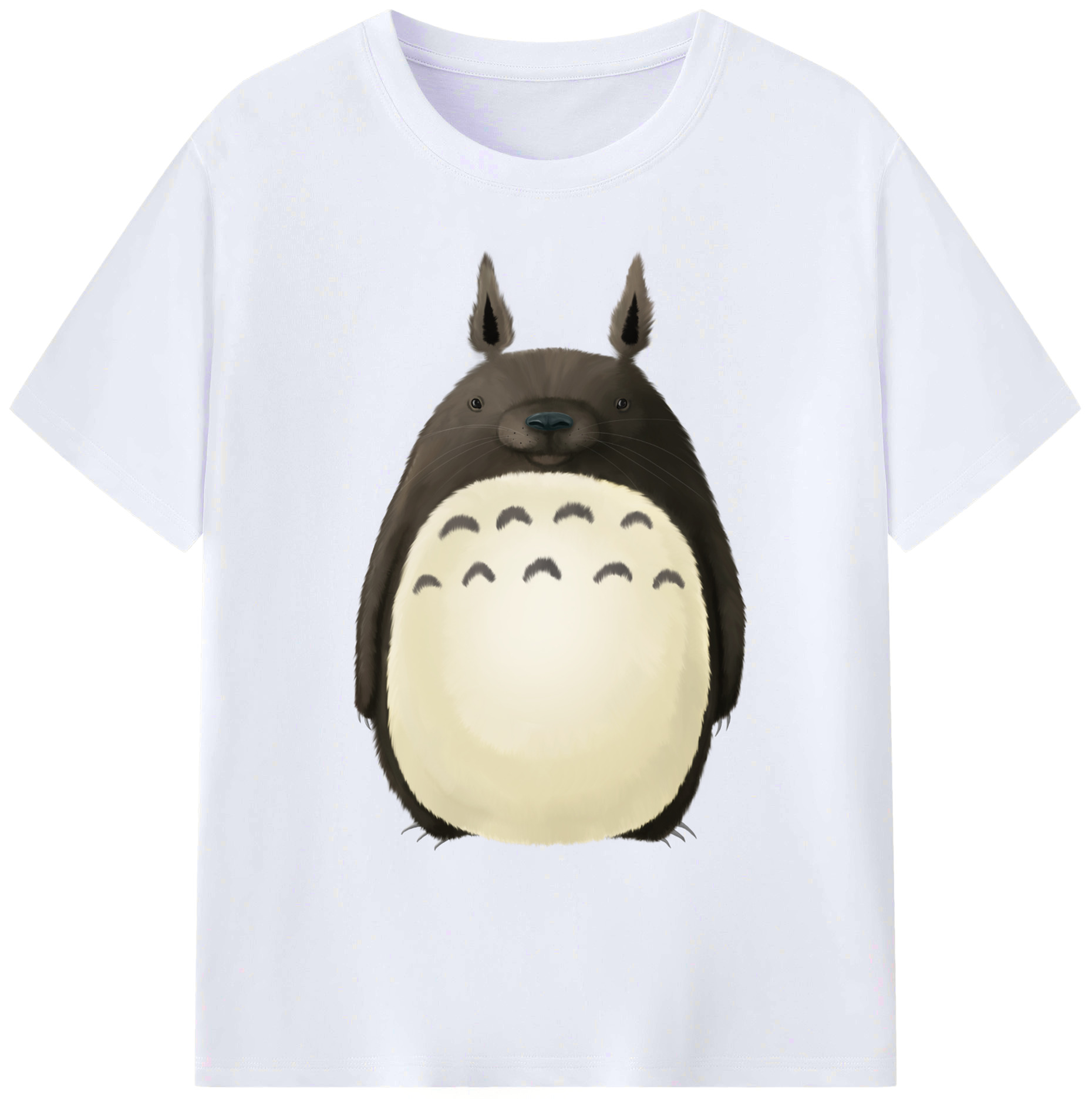 （画像用） となりのトトロ 草壁メイ 草壁サツキ My Neighbor Totoro Satsuki Kusakabe Mei Kusakabe 綿100％ メンズ半袖Tシャツ｜肌触りやわらか＆通気性