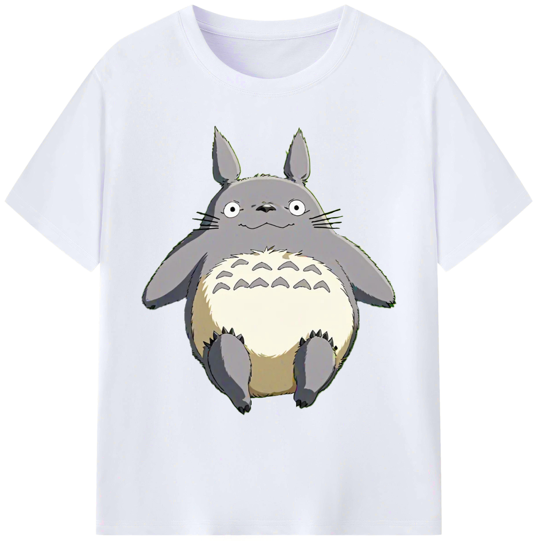 （画像用） となりのトトロ 草壁メイ 草壁サツキ My Neighbor Totoro Satsuki Kusakabe Mei Kusakabe 綿100％ メンズ半袖Tシャツ｜肌触りやわらか＆通気性