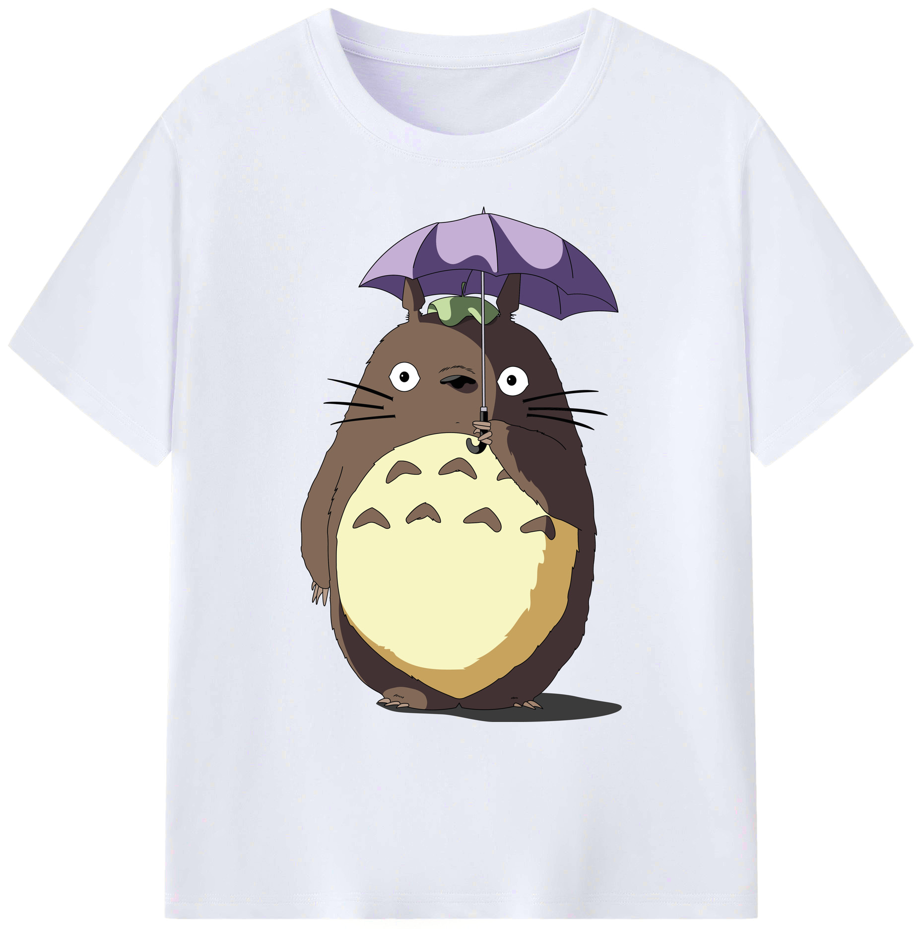 （画像用） となりのトトロ 草壁メイ 草壁サツキ My Neighbor Totoro Satsuki Kusakabe Mei Kusakabe 綿100％ メンズ半袖Tシャツ｜肌触りやわらか＆通気性