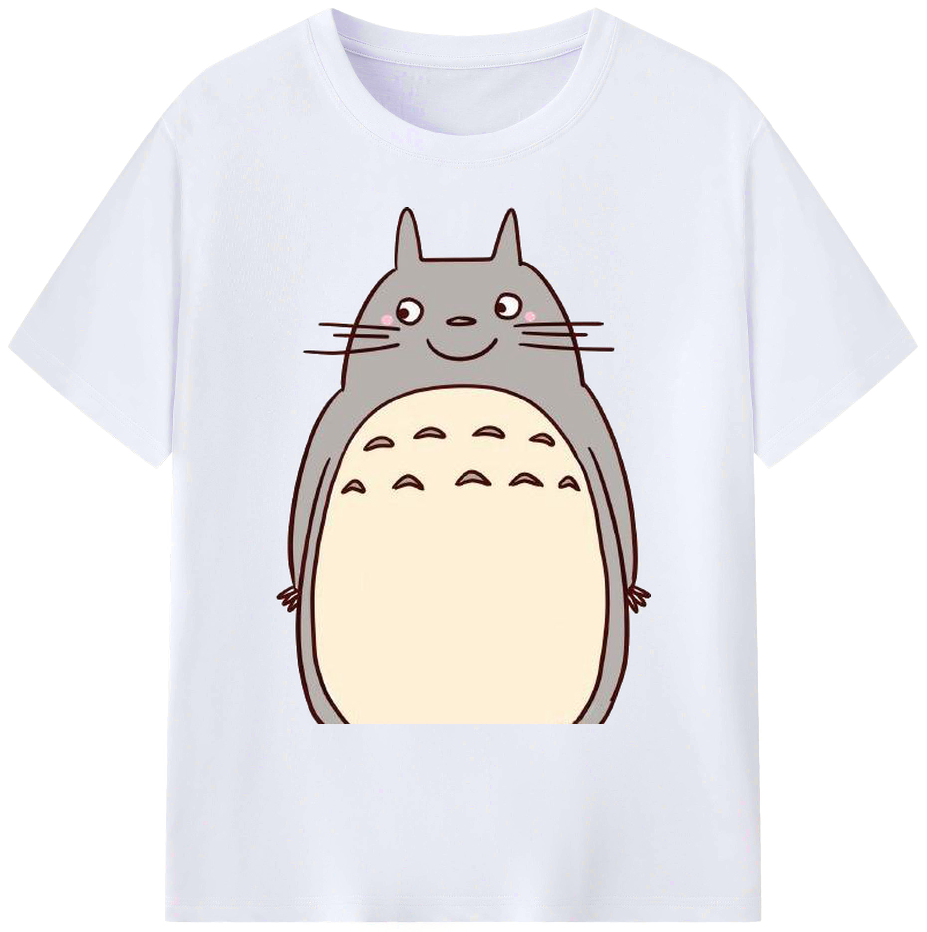 （画像用） となりのトトロ 草壁メイ 草壁サツキ My Neighbor Totoro Satsuki Kusakabe Mei Kusakabe 綿100％ メンズ半袖Tシャツ｜肌触りやわらか＆通気性