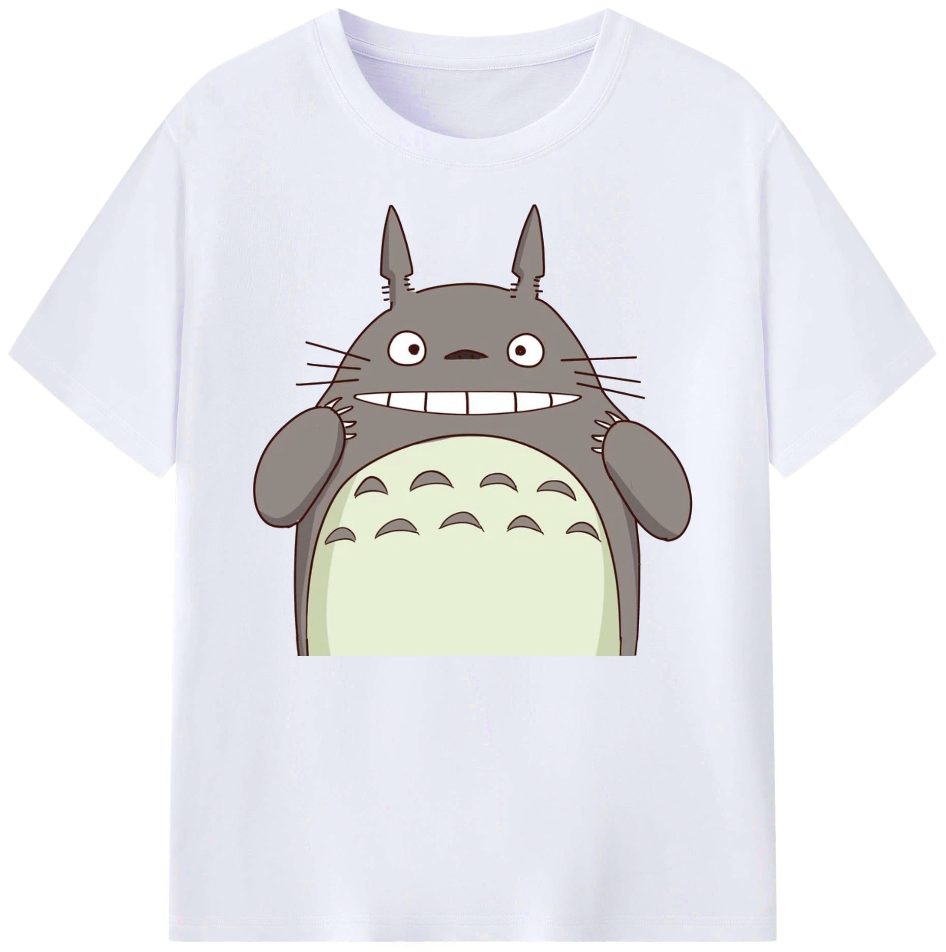 （画像用） となりのトトロ 草壁メイ 草壁サツキ My Neighbor Totoro Satsuki Kusakabe Mei Kusakabe 綿100％ メンズ半袖Tシャツ｜肌触りやわらか＆通気性