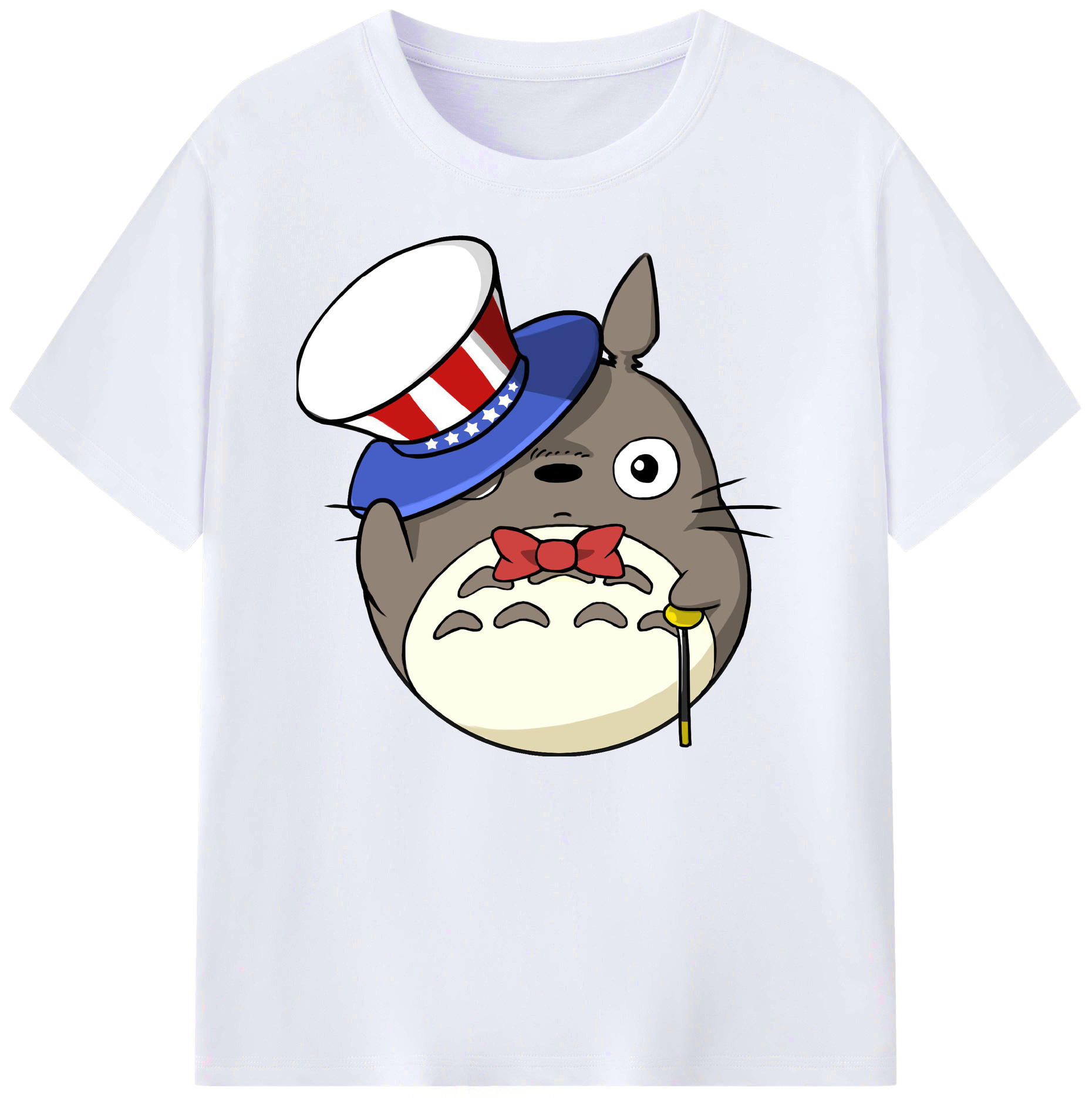（画像用） となりのトトロ 草壁メイ 草壁サツキ My Neighbor Totoro Satsuki Kusakabe Mei Kusakabe 綿100％ メンズ半袖Tシャツ｜肌触りやわらか＆通気性
