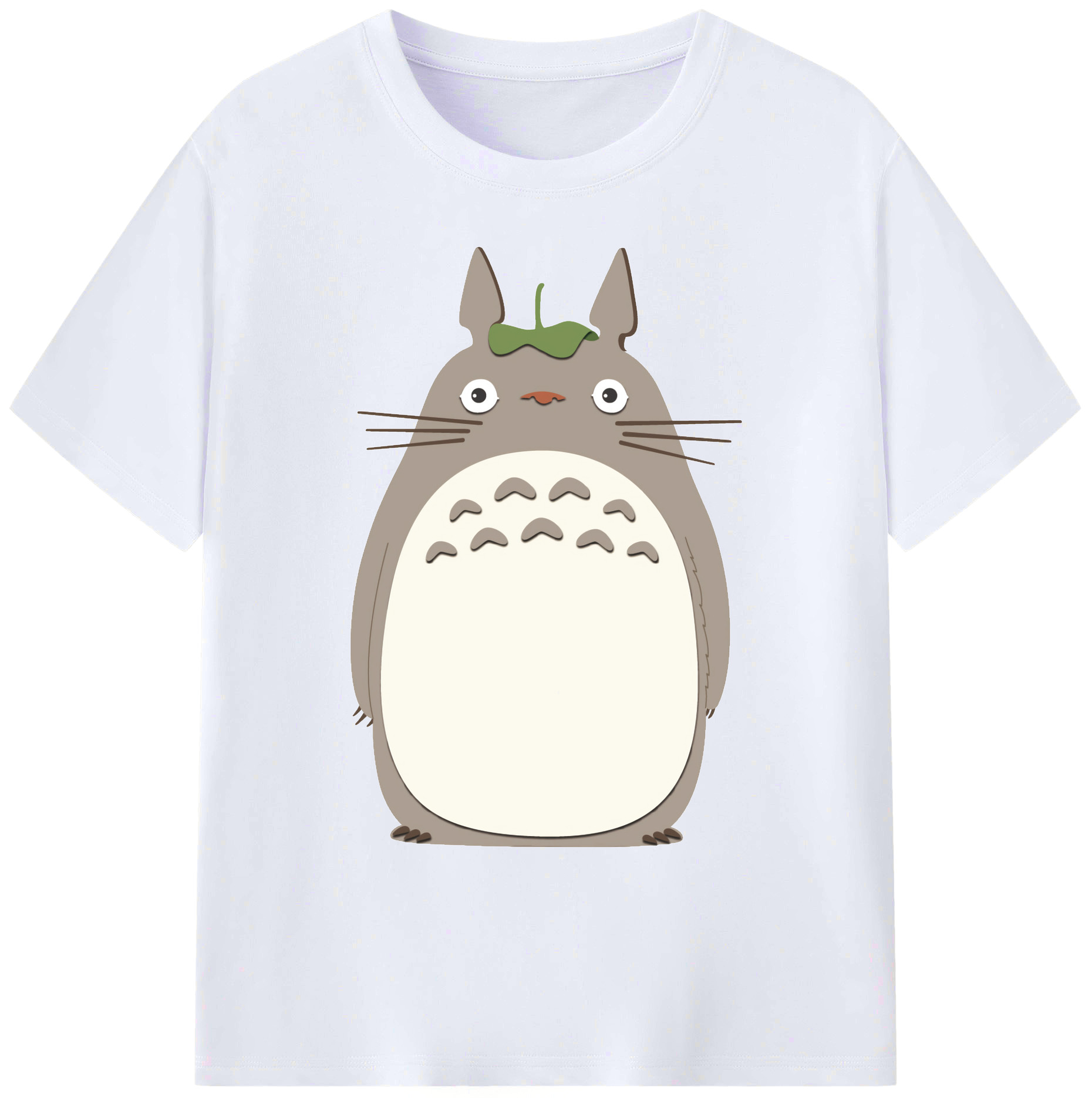 （画像用） となりのトトロ 草壁メイ 草壁サツキ My Neighbor Totoro Satsuki Kusakabe Mei Kusakabe 綿100％ メンズ半袖Tシャツ｜肌触りやわらか＆通気性