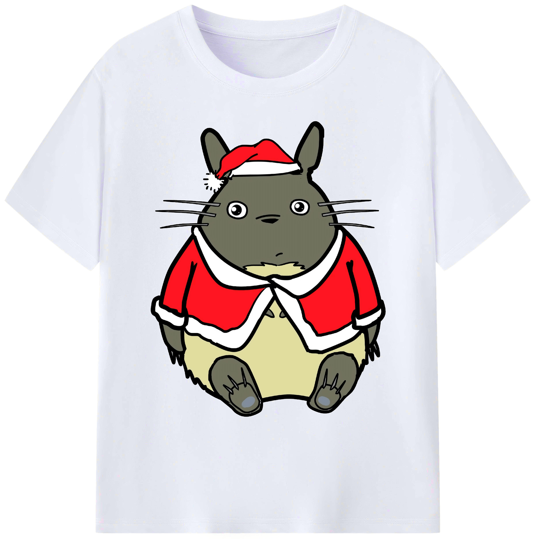 （画像用） となりのトトロ 草壁メイ 草壁サツキ My Neighbor Totoro Satsuki Kusakabe Mei Kusakabe 綿100％ メンズ半袖Tシャツ｜肌触りやわらか＆通気性