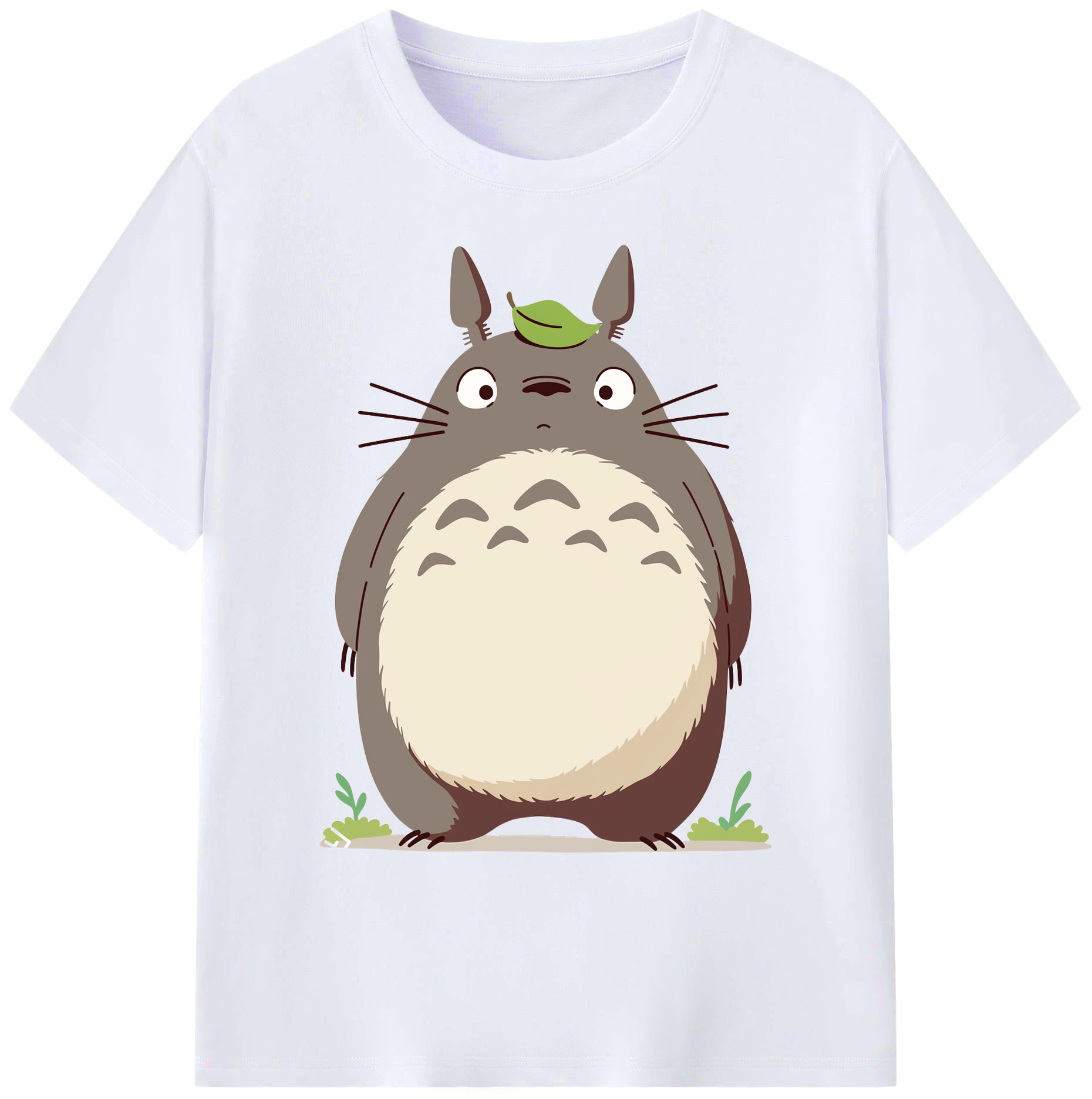 （画像用） となりのトトロ 草壁メイ 草壁サツキ My Neighbor Totoro Satsuki Kusakabe Mei Kusakabe 綿100％ メンズ半袖Tシャツ｜肌触りやわらか＆通気性