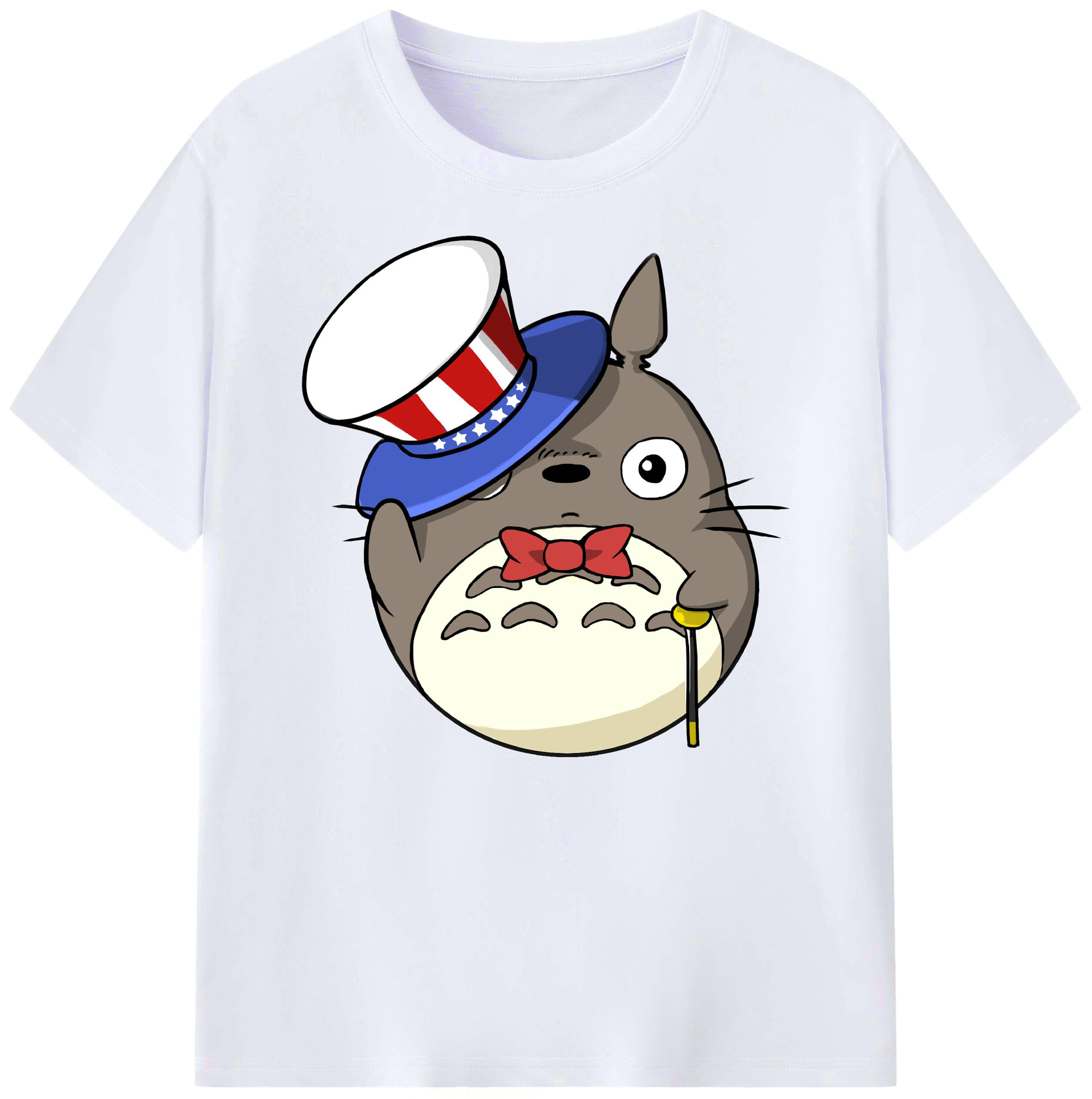 （画像用） となりのトトロ 草壁メイ 草壁サツキ My Neighbor Totoro Satsuki Kusakabe Mei Kusakabe 綿100％ メンズ半袖Tシャツ｜肌触りやわらか＆通気性