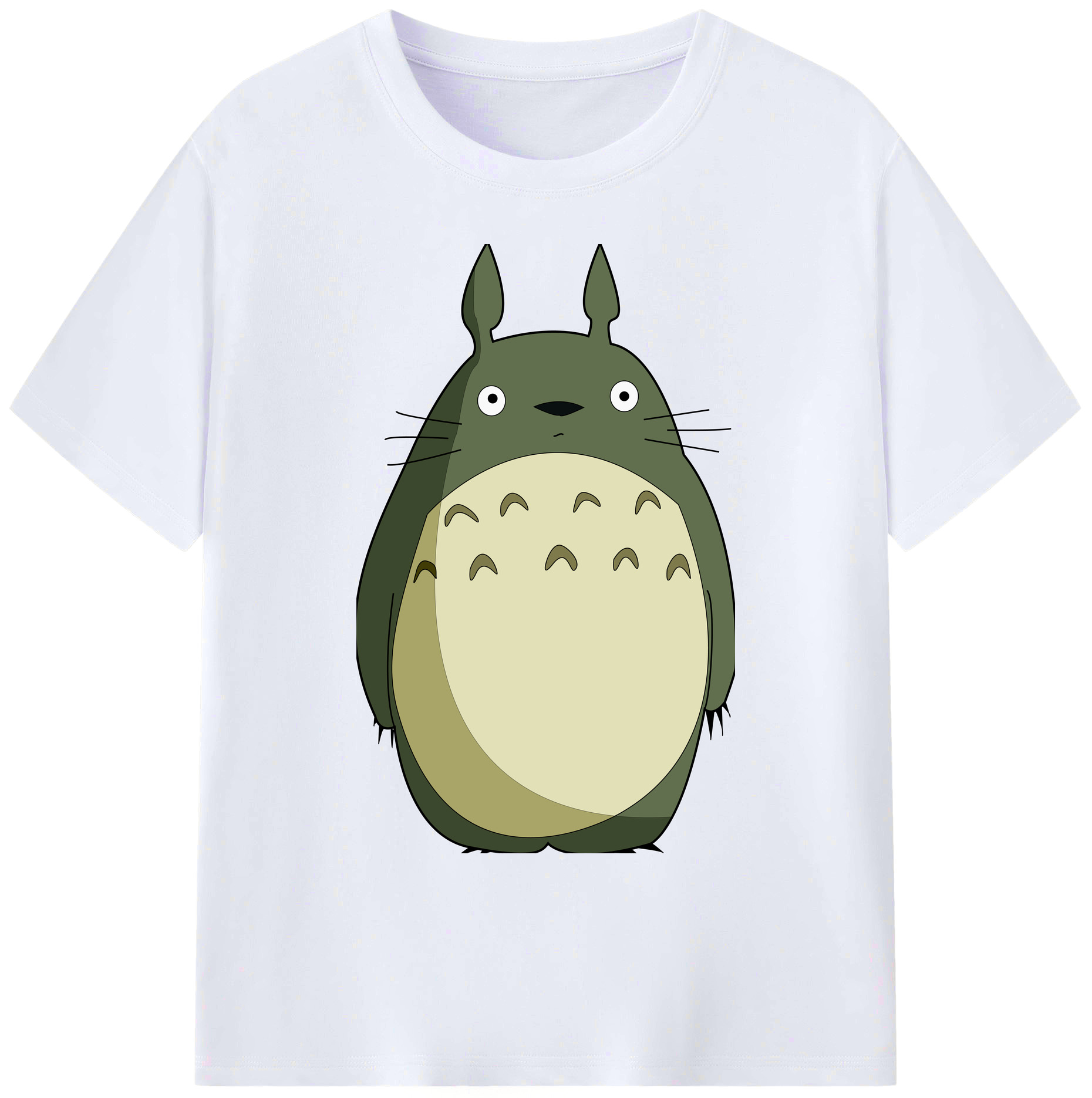 （画像用） となりのトトロ 草壁メイ 草壁サツキ My Neighbor Totoro Satsuki Kusakabe Mei Kusakabe 綿100％ メンズ半袖Tシャツ｜肌触りやわらか＆通気性