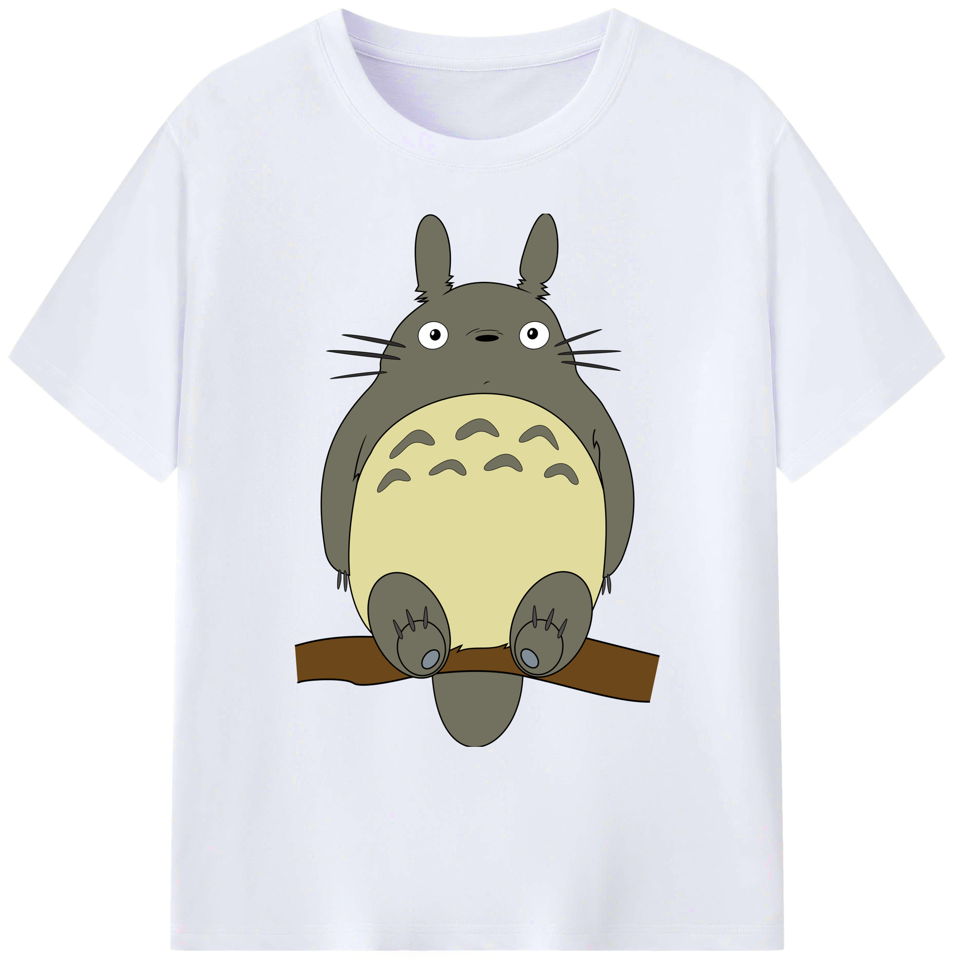 （画像用） となりのトトロ 草壁メイ 草壁サツキ My Neighbor Totoro Satsuki Kusakabe Mei Kusakabe 綿100％ メンズ半袖Tシャツ｜肌触りやわらか＆通気性