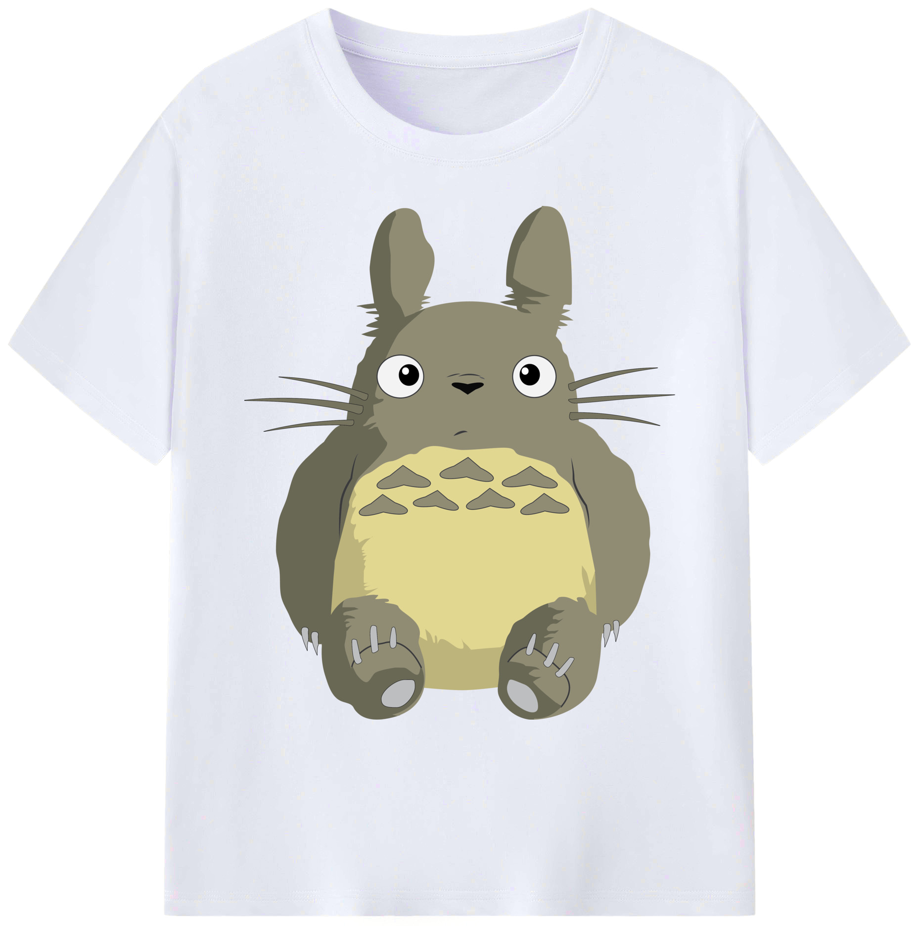 （画像用） となりのトトロ 草壁メイ 草壁サツキ My Neighbor Totoro Satsuki Kusakabe Mei Kusakabe 綿100％ メンズ半袖Tシャツ｜肌触りやわらか＆通気性