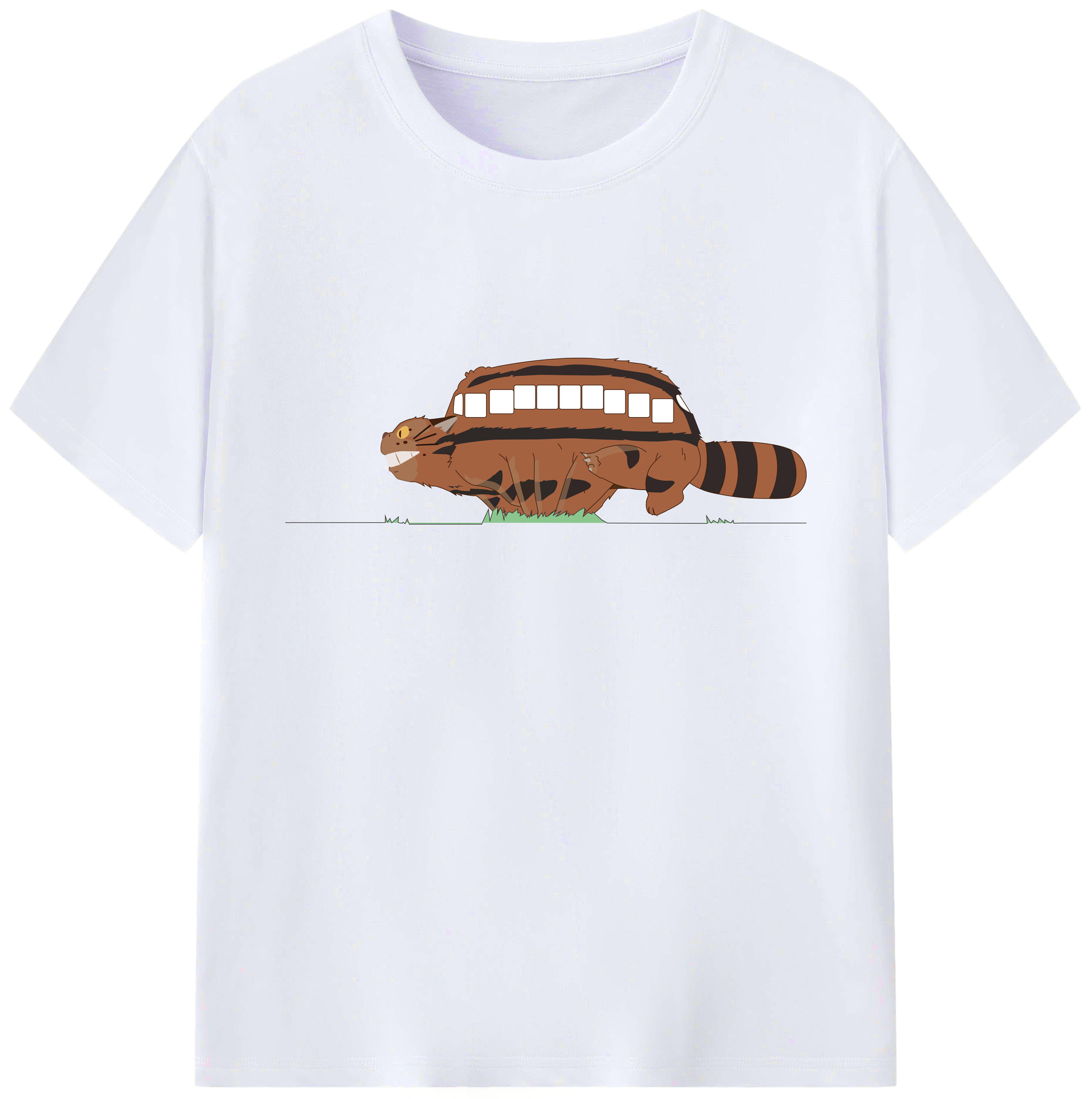 （画像用） となりのトトロ 草壁メイ 草壁サツキ My Neighbor Totoro Satsuki Kusakabe Mei Kusakabe 綿100％ メンズ半袖Tシャツ｜肌触りやわらか＆通気性
