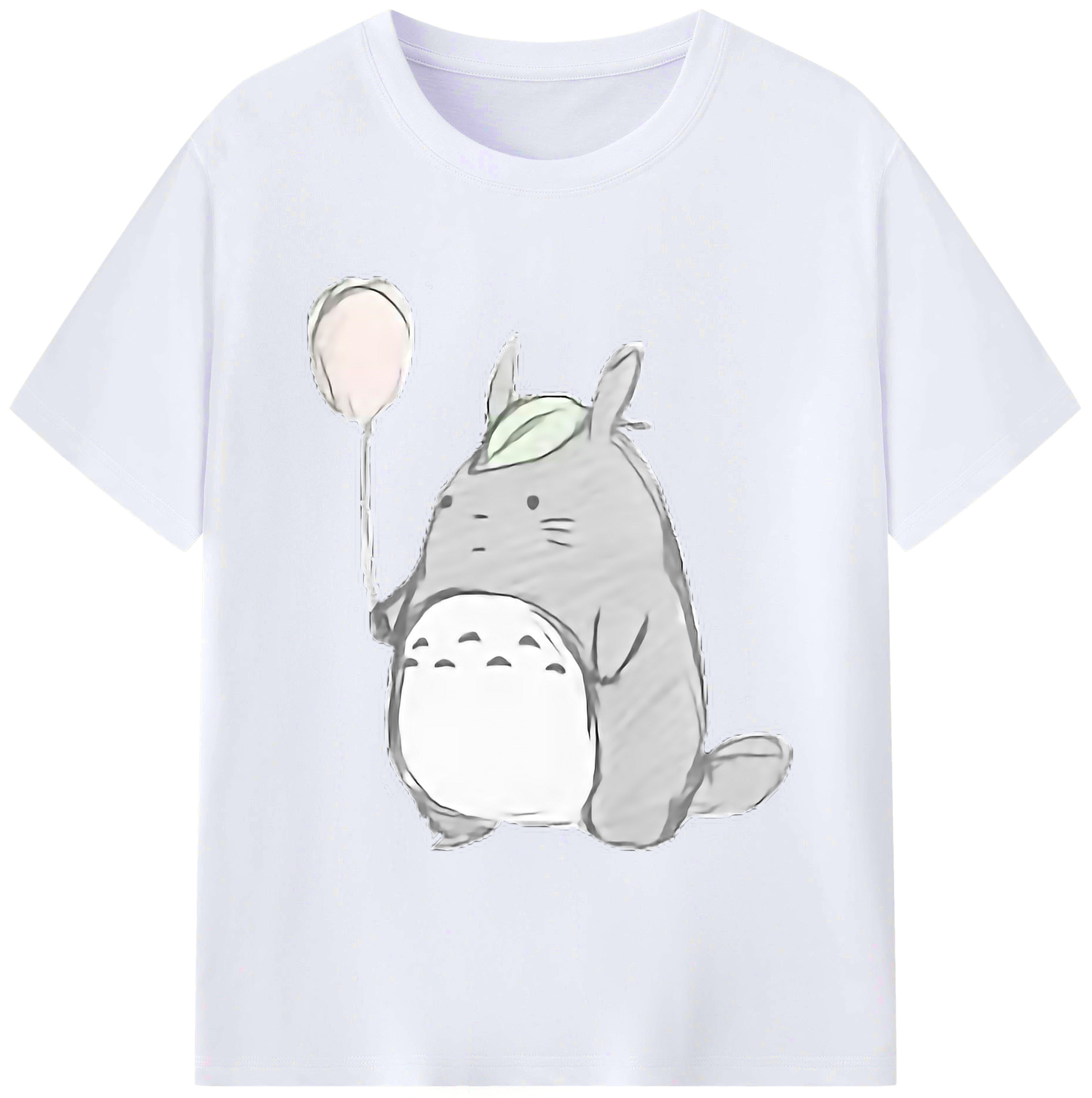 （画像用） となりのトトロ 草壁メイ 草壁サツキ My Neighbor Totoro Satsuki Kusakabe Mei Kusakabe 綿100％ メンズ半袖Tシャツ｜肌触りやわらか＆通気性