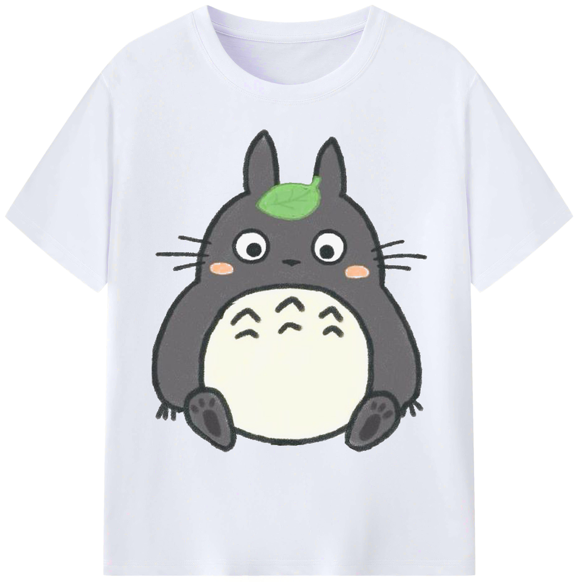 （画像用） となりのトトロ 草壁メイ 草壁サツキ My Neighbor Totoro Satsuki Kusakabe Mei Kusakabe 綿100％ メンズ半袖Tシャツ｜肌触りやわらか＆通気性