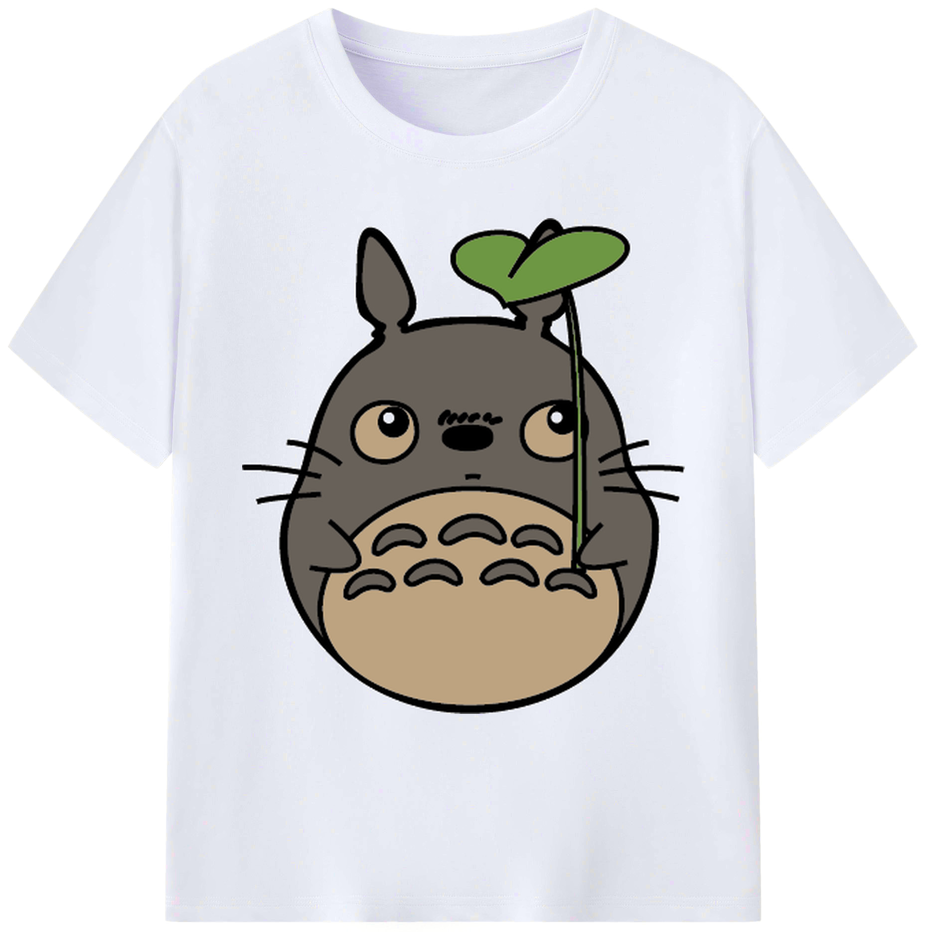（画像用） となりのトトロ 草壁メイ 草壁サツキ My Neighbor Totoro Satsuki Kusakabe Mei Kusakabe 綿100％ メンズ半袖Tシャツ｜肌触りやわらか＆通気性