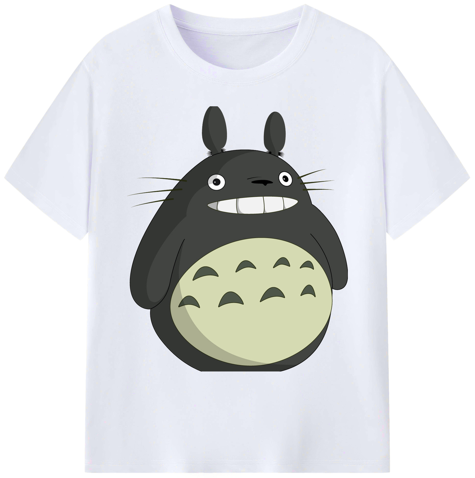 （画像用） となりのトトロ 草壁メイ 草壁サツキ My Neighbor Totoro Satsuki Kusakabe Mei Kusakabe 綿100％ メンズ半袖Tシャツ｜肌触りやわらか＆通気性