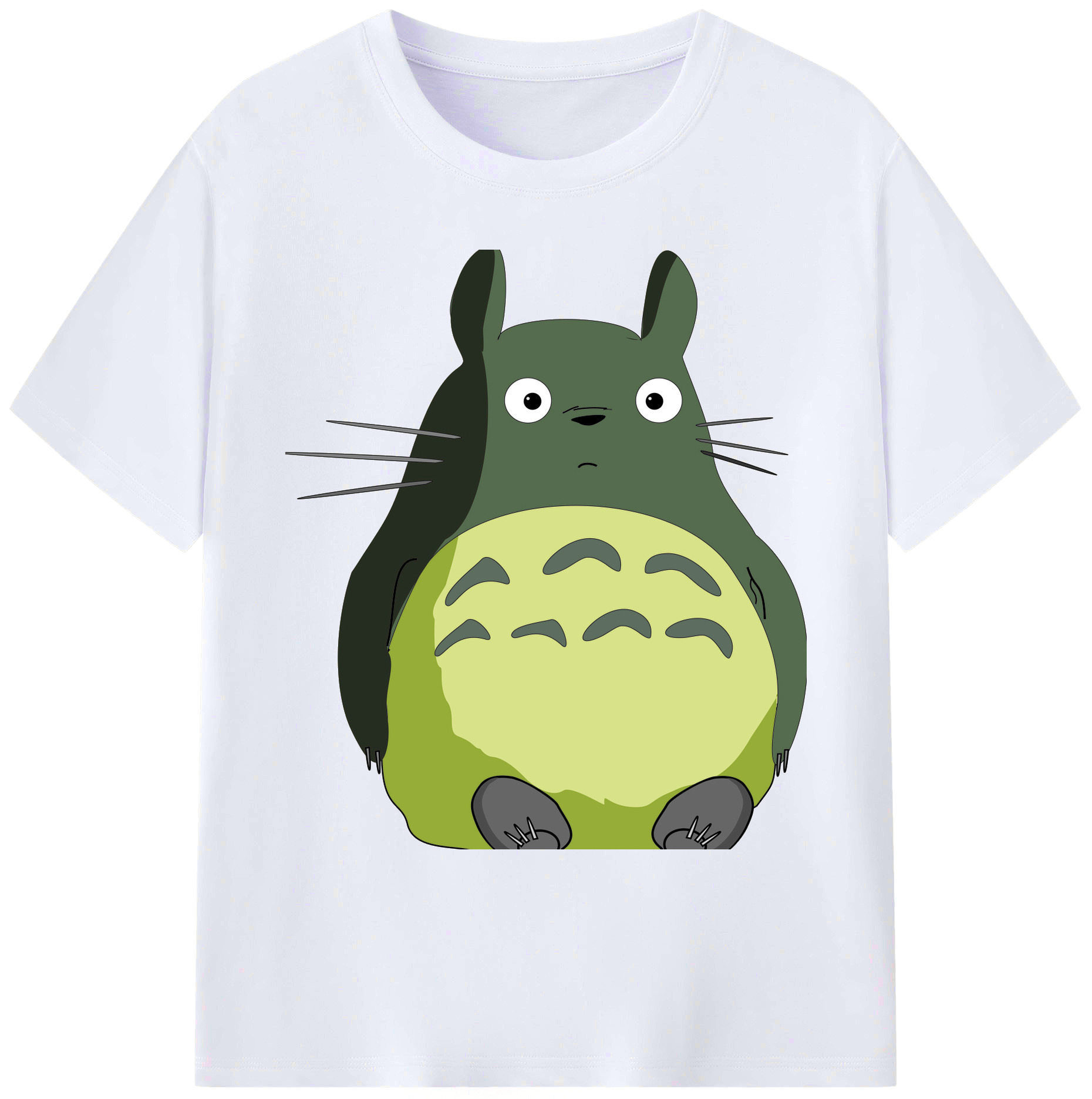 （画像用） となりのトトロ 草壁メイ 草壁サツキ My Neighbor Totoro Satsuki Kusakabe Mei Kusakabe 綿100％ メンズ半袖Tシャツ｜肌触りやわらか＆通気性