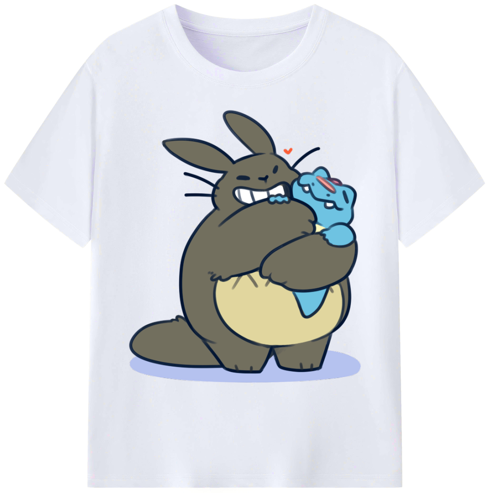 （画像用） となりのトトロ 草壁メイ 草壁サツキ My Neighbor Totoro Satsuki Kusakabe Mei Kusakabe 綿100％ メンズ半袖Tシャツ｜肌触りやわらか＆通気性