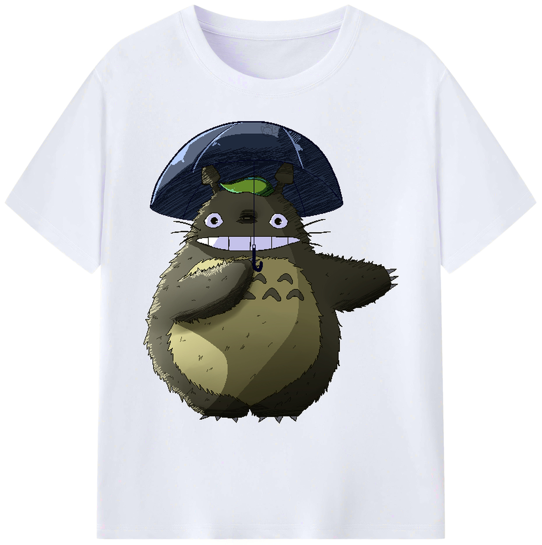 （画像用） となりのトトロ 草壁メイ 草壁サツキ My Neighbor Totoro Satsuki Kusakabe Mei Kusakabe 綿100％ メンズ半袖Tシャツ｜肌触りやわらか＆通気性