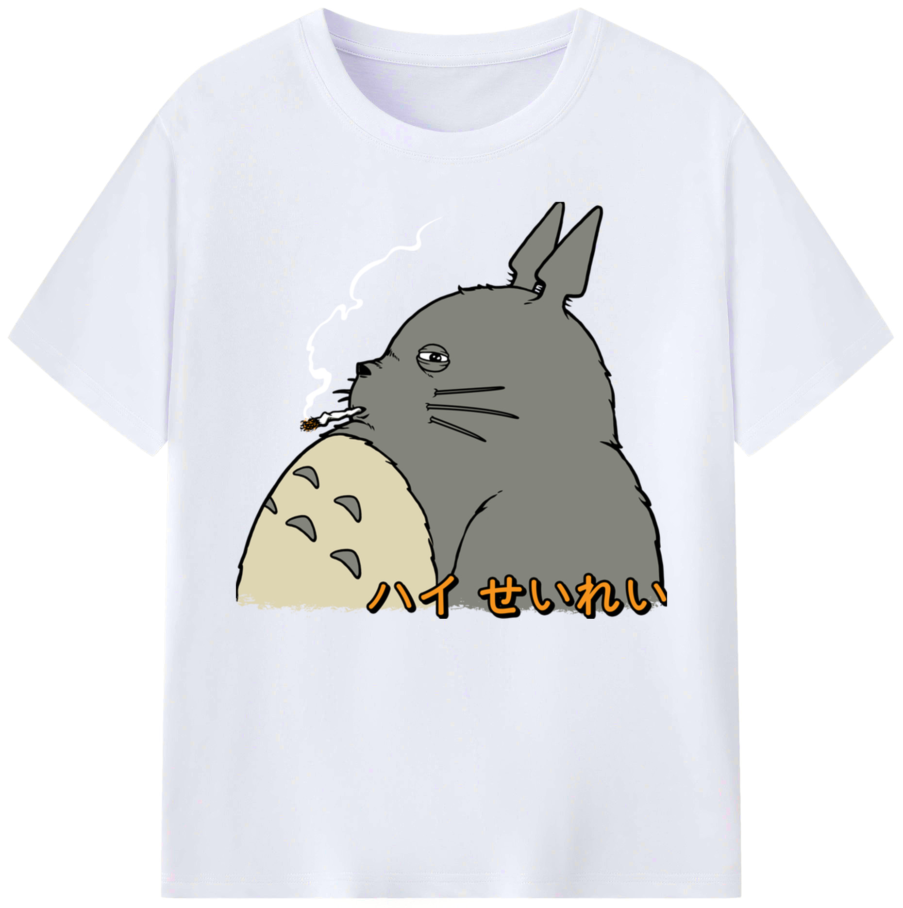 （画像用） となりのトトロ 草壁メイ 草壁サツキ My Neighbor Totoro Satsuki Kusakabe Mei Kusakabe 綿100％ メンズ半袖Tシャツ｜肌触りやわらか＆通気性