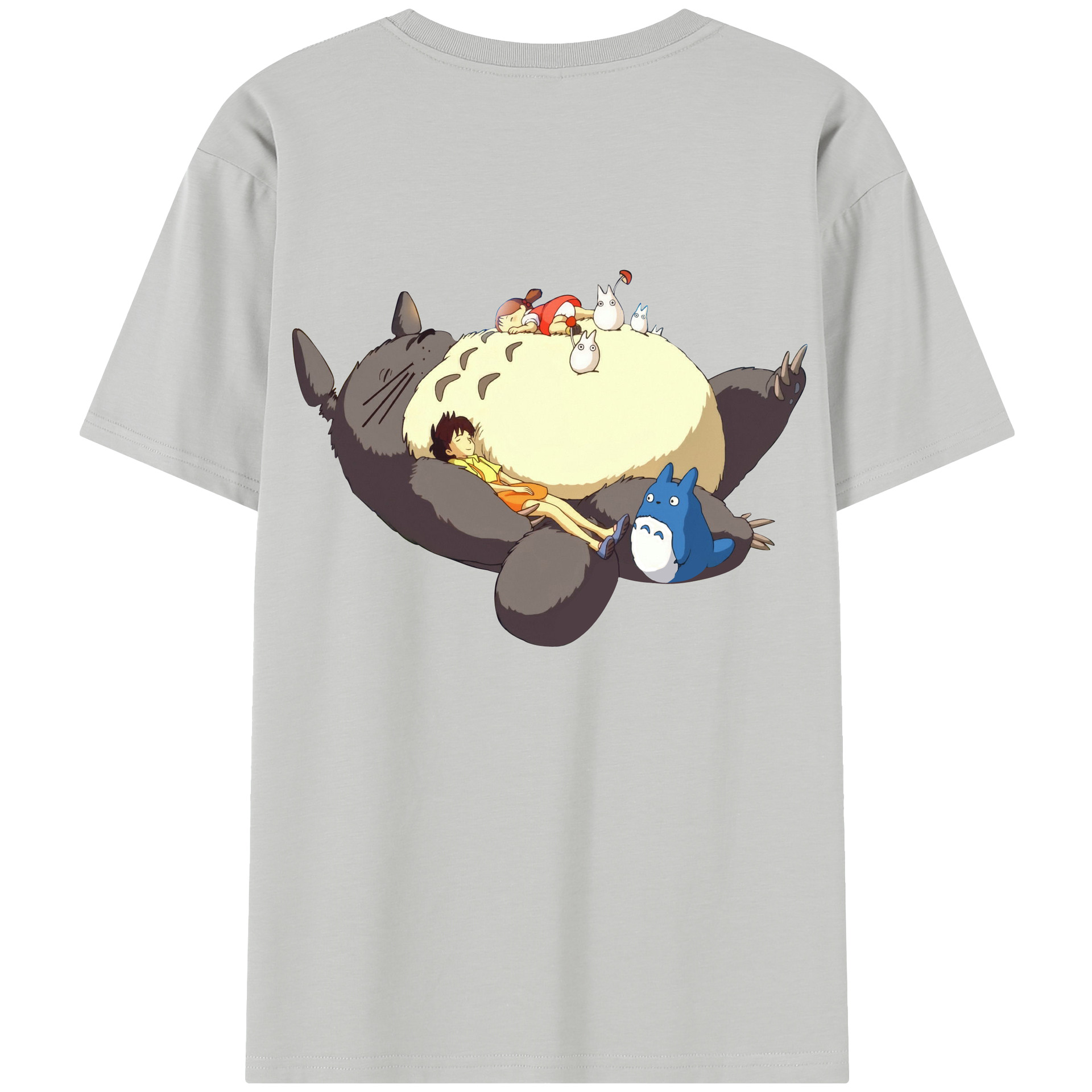 （画像用） となりのトトロ 草壁メイ 草壁サツキ My Neighbor Totoro Satsuki Kusakabe Mei Kusakabe レディース半袖Tシャツ(バックプリント)