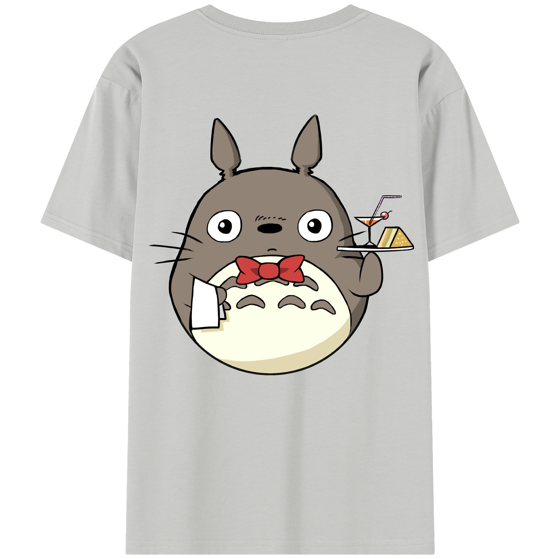 （画像用） となりのトトロ 草壁メイ 草壁サツキ My Neighbor Totoro Satsuki Kusakabe Mei Kusakabe レディース半袖Tシャツ(バックプリント)