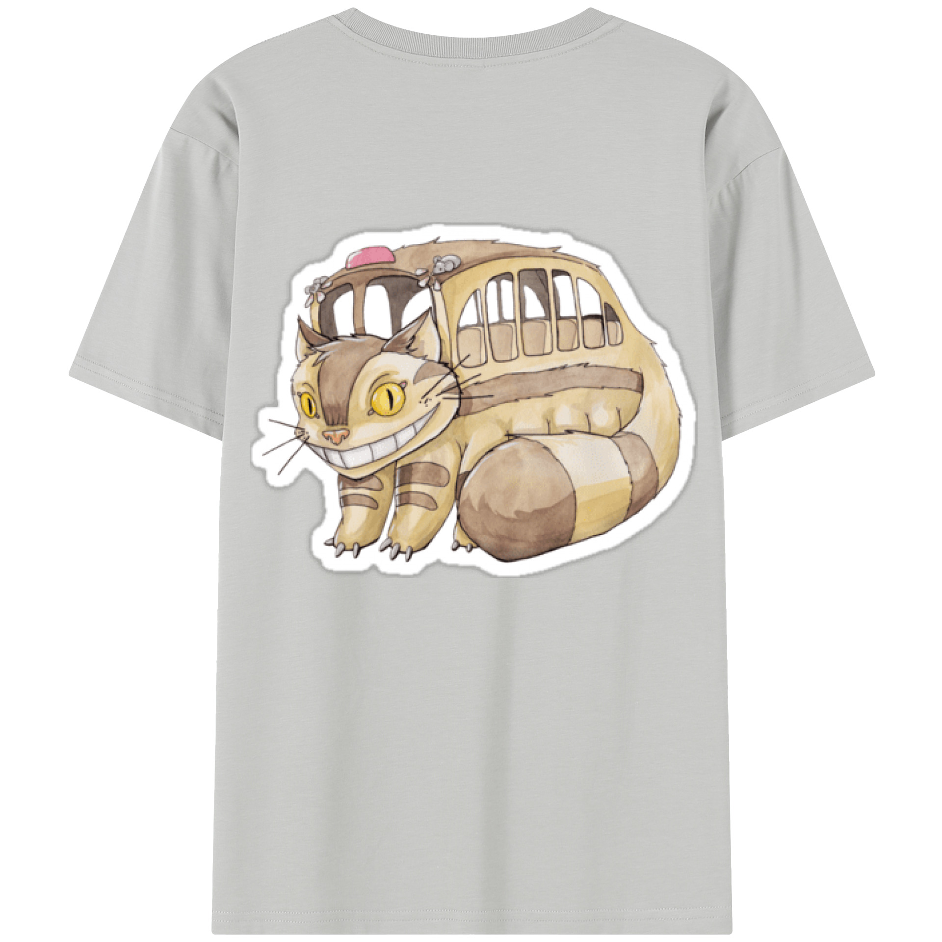 （画像用） となりのトトロ 草壁メイ 草壁サツキ My Neighbor Totoro Satsuki Kusakabe Mei Kusakabe レディース半袖Tシャツ(バックプリント)