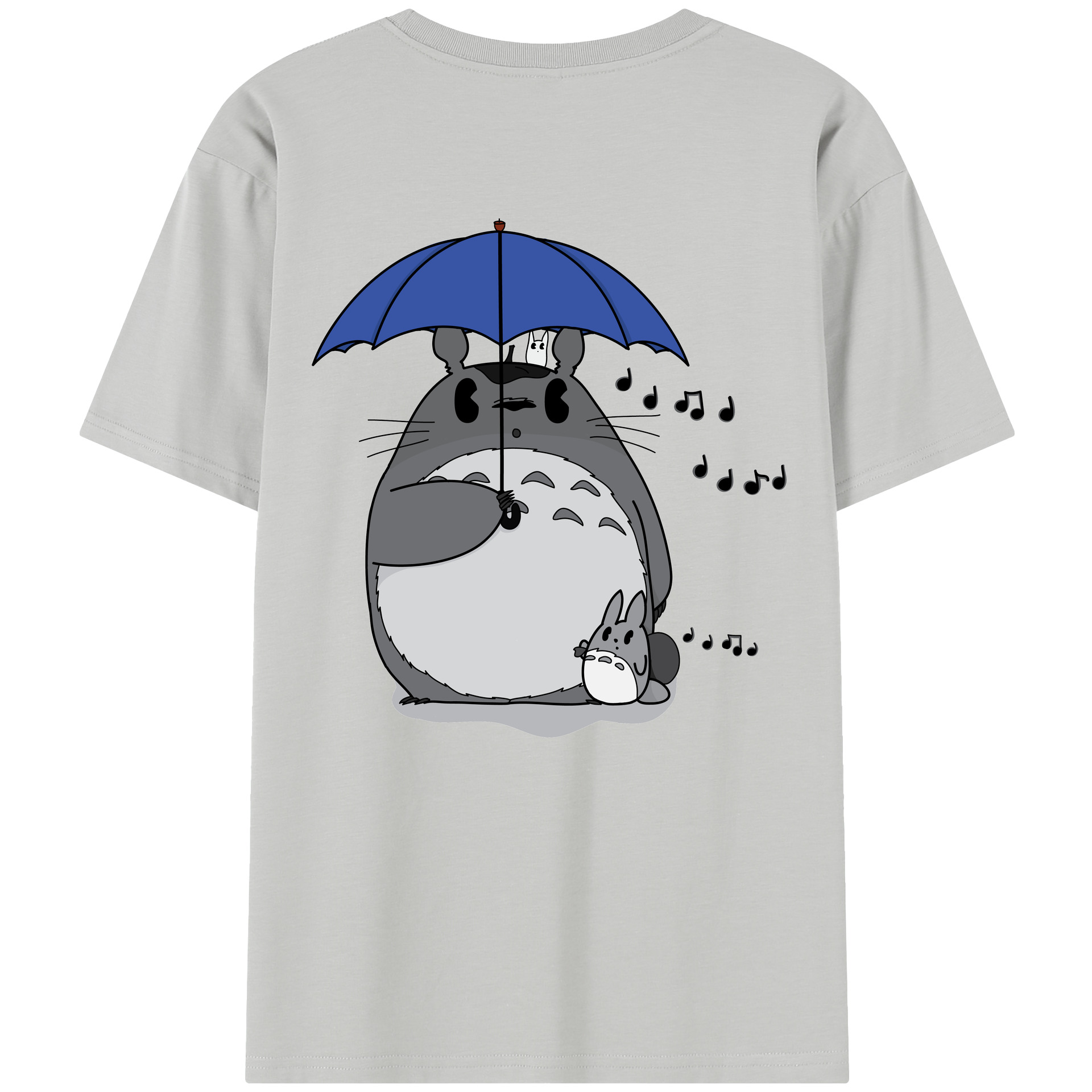 （画像用） となりのトトロ 草壁メイ 草壁サツキ My Neighbor Totoro Satsuki Kusakabe Mei Kusakabe レディース半袖Tシャツ(バックプリント)