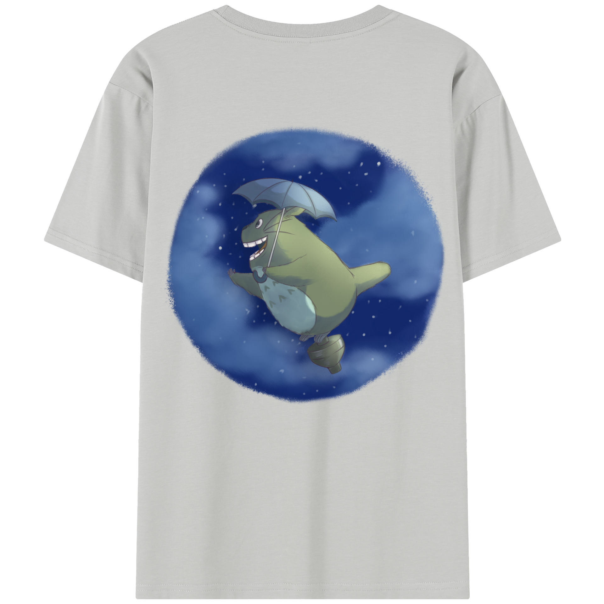 （画像用） となりのトトロ 草壁メイ 草壁サツキ My Neighbor Totoro Satsuki Kusakabe Mei Kusakabe レディース半袖Tシャツ(バックプリント)