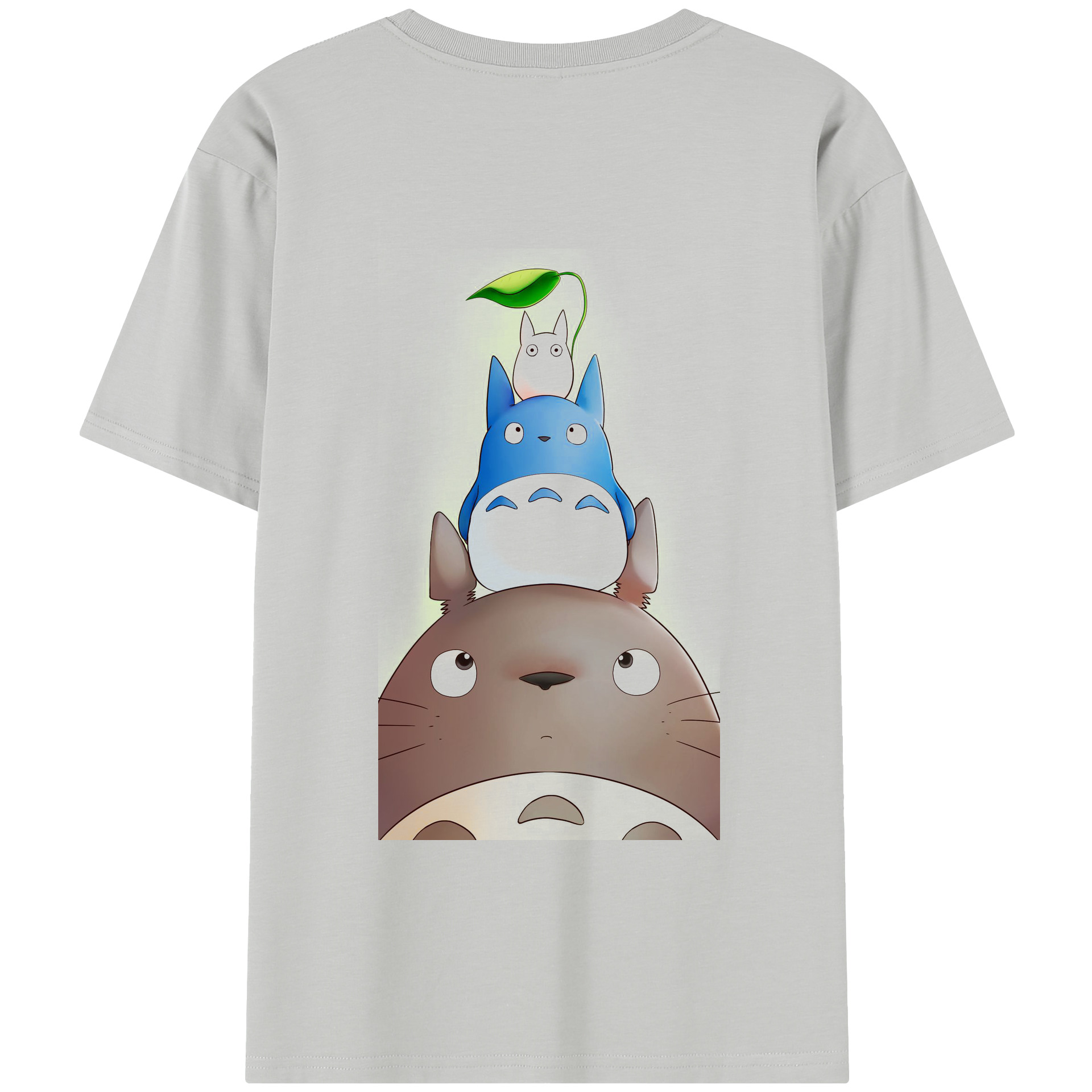 （画像用） となりのトトロ 草壁メイ 草壁サツキ My Neighbor Totoro Satsuki Kusakabe Mei Kusakabe レディース半袖Tシャツ(バックプリント)
