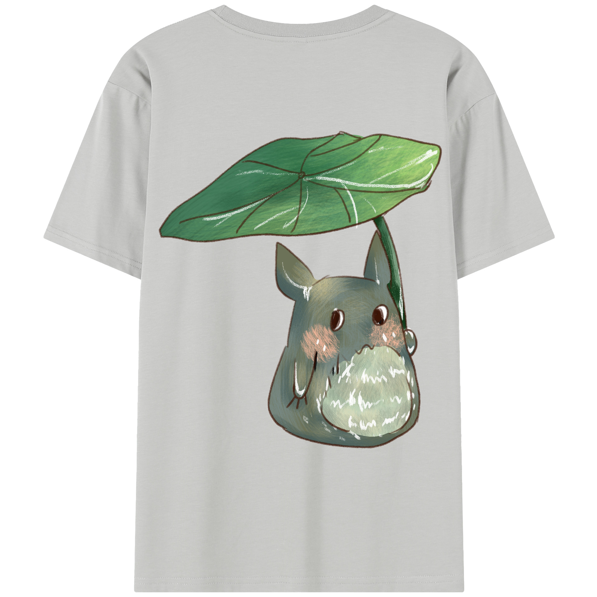 （画像用） となりのトトロ 草壁メイ 草壁サツキ My Neighbor Totoro Satsuki Kusakabe Mei Kusakabe レディース半袖Tシャツ(バックプリント)