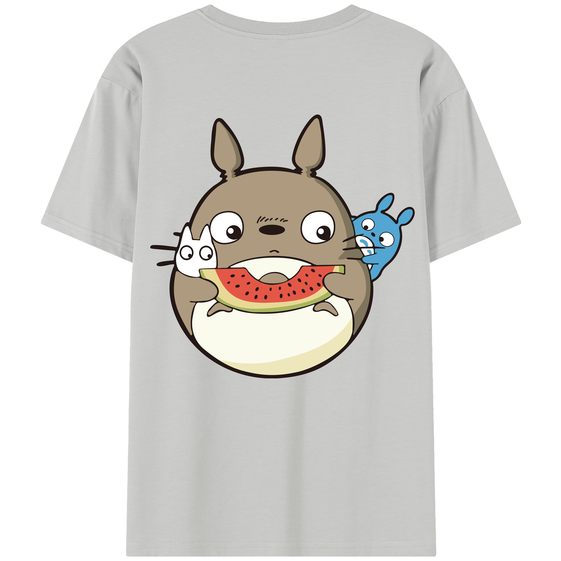 （画像用） となりのトトロ 草壁メイ 草壁サツキ My Neighbor Totoro Satsuki Kusakabe Mei Kusakabe レディース半袖Tシャツ(バックプリント)