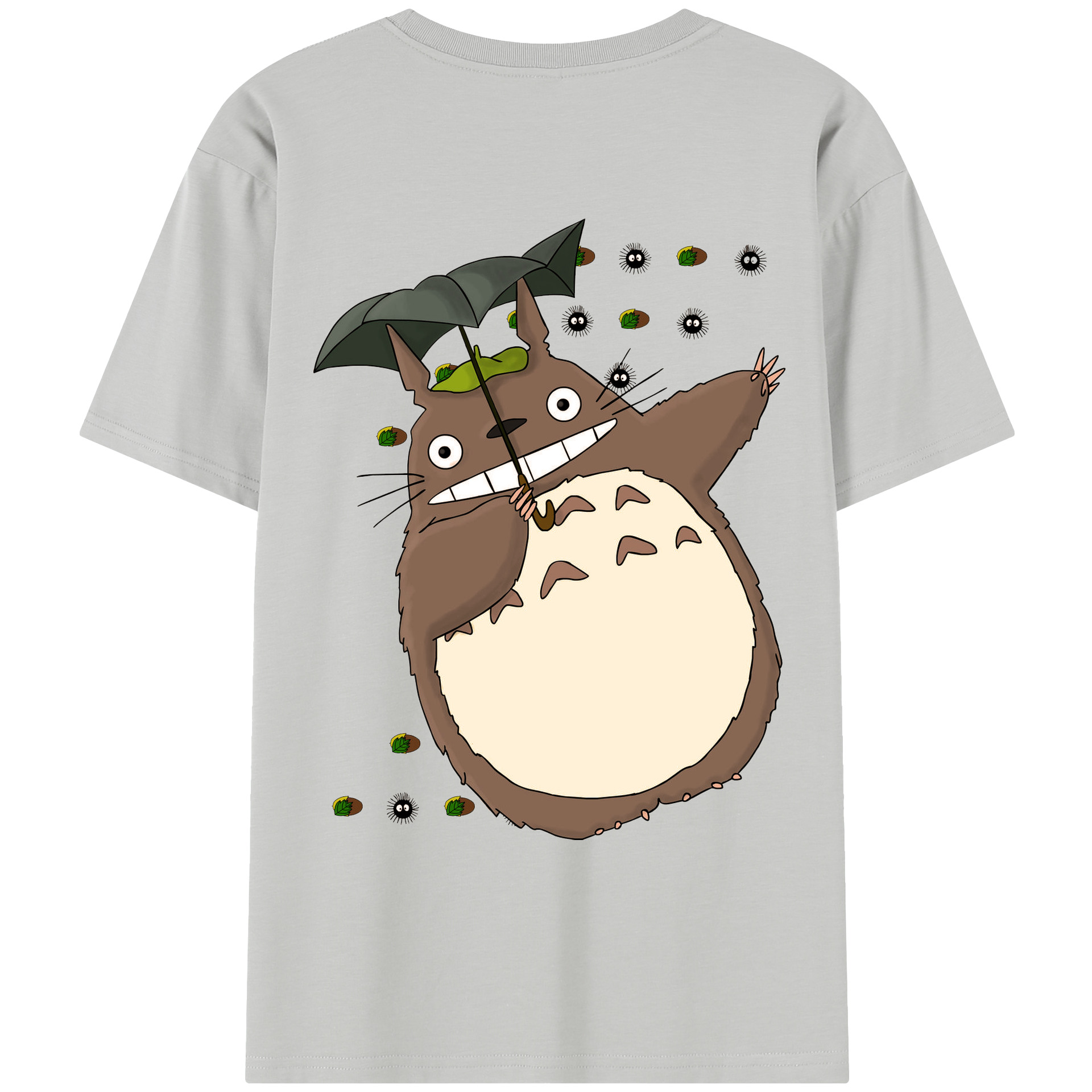（画像用） となりのトトロ 草壁メイ 草壁サツキ My Neighbor Totoro Satsuki Kusakabe Mei Kusakabe レディース半袖Tシャツ(バックプリント)