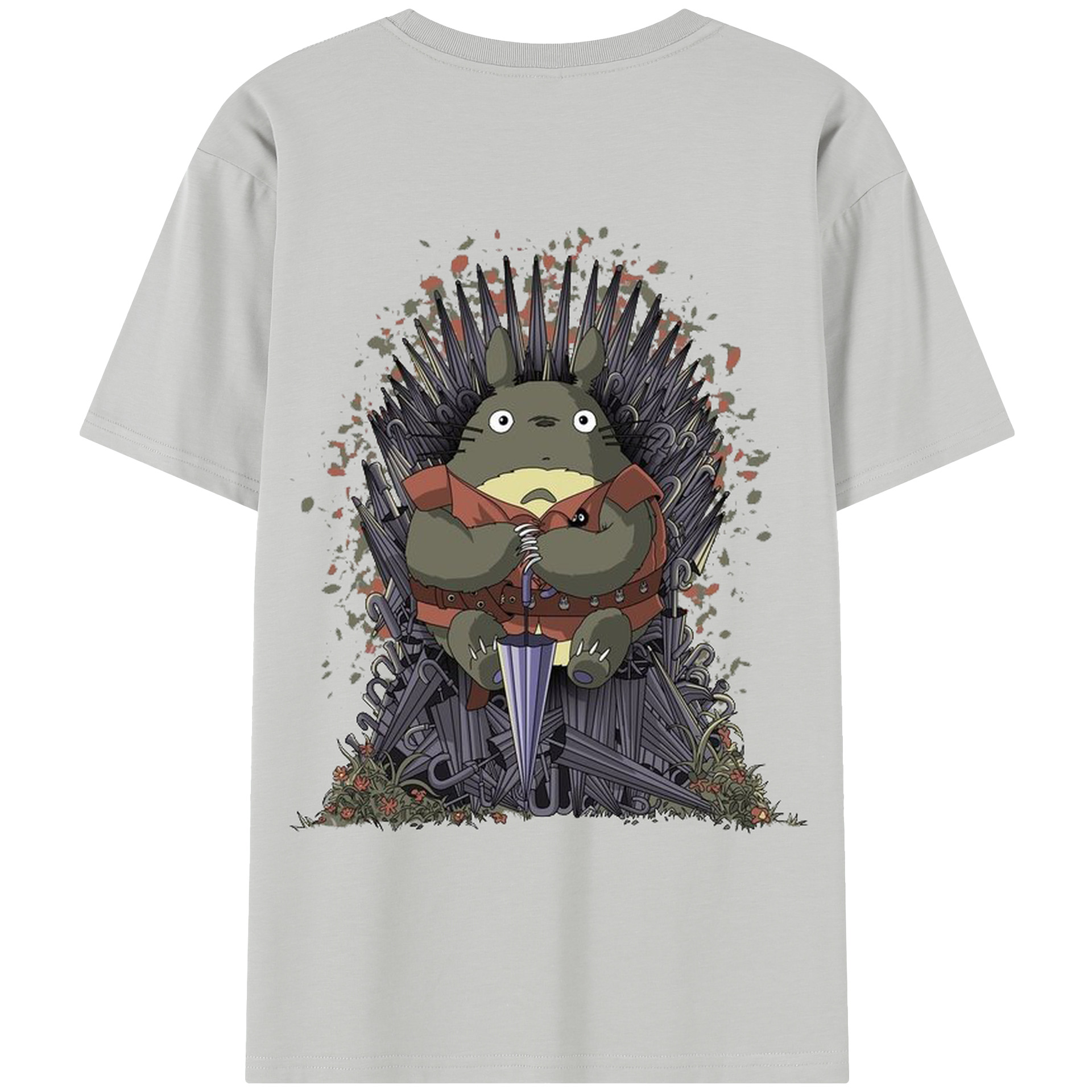 （画像用） となりのトトロ 草壁メイ 草壁サツキ My Neighbor Totoro Satsuki Kusakabe Mei Kusakabe レディース半袖Tシャツ(バックプリント)