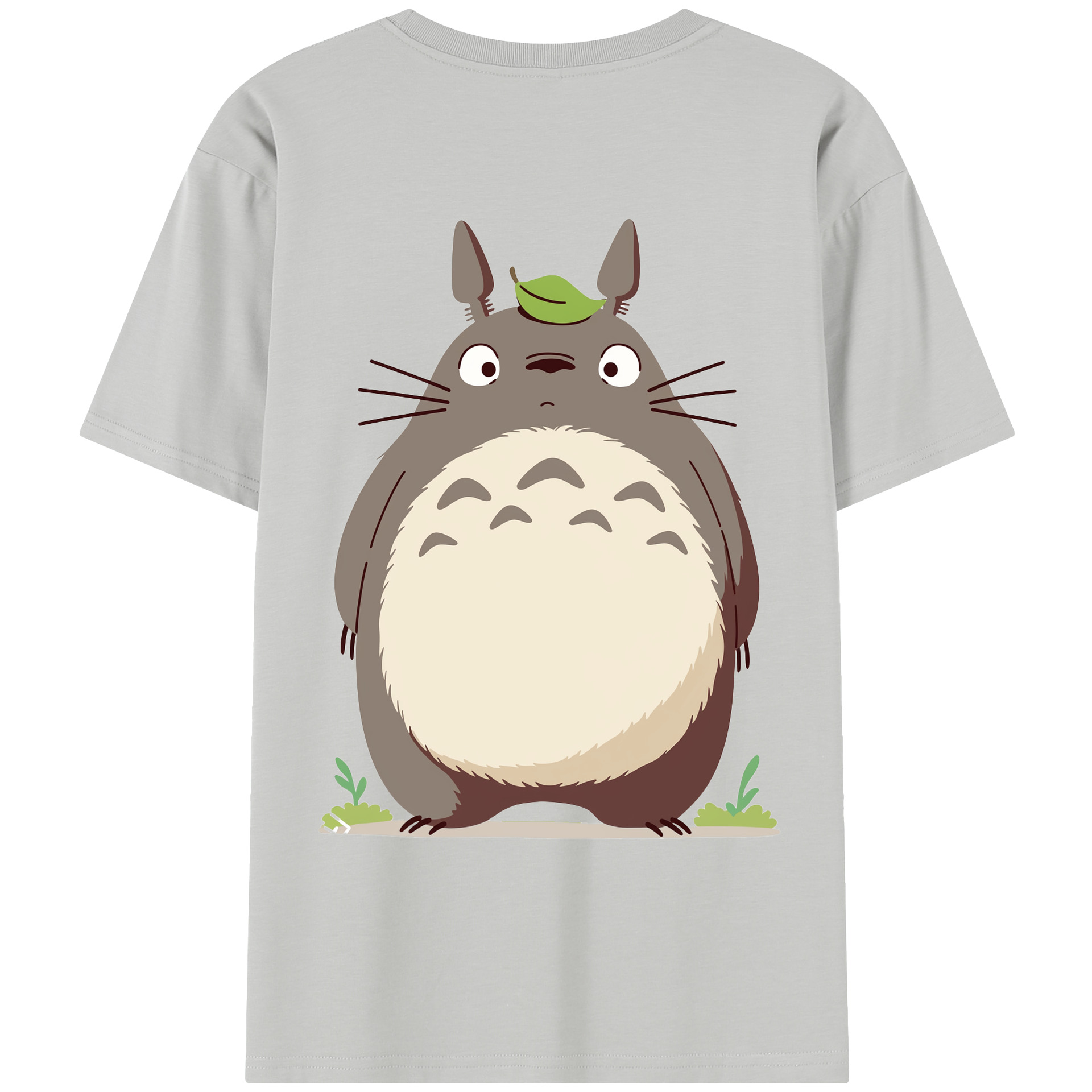 （画像用） となりのトトロ 草壁メイ 草壁サツキ My Neighbor Totoro Satsuki Kusakabe Mei Kusakabe レディース半袖Tシャツ(バックプリント)