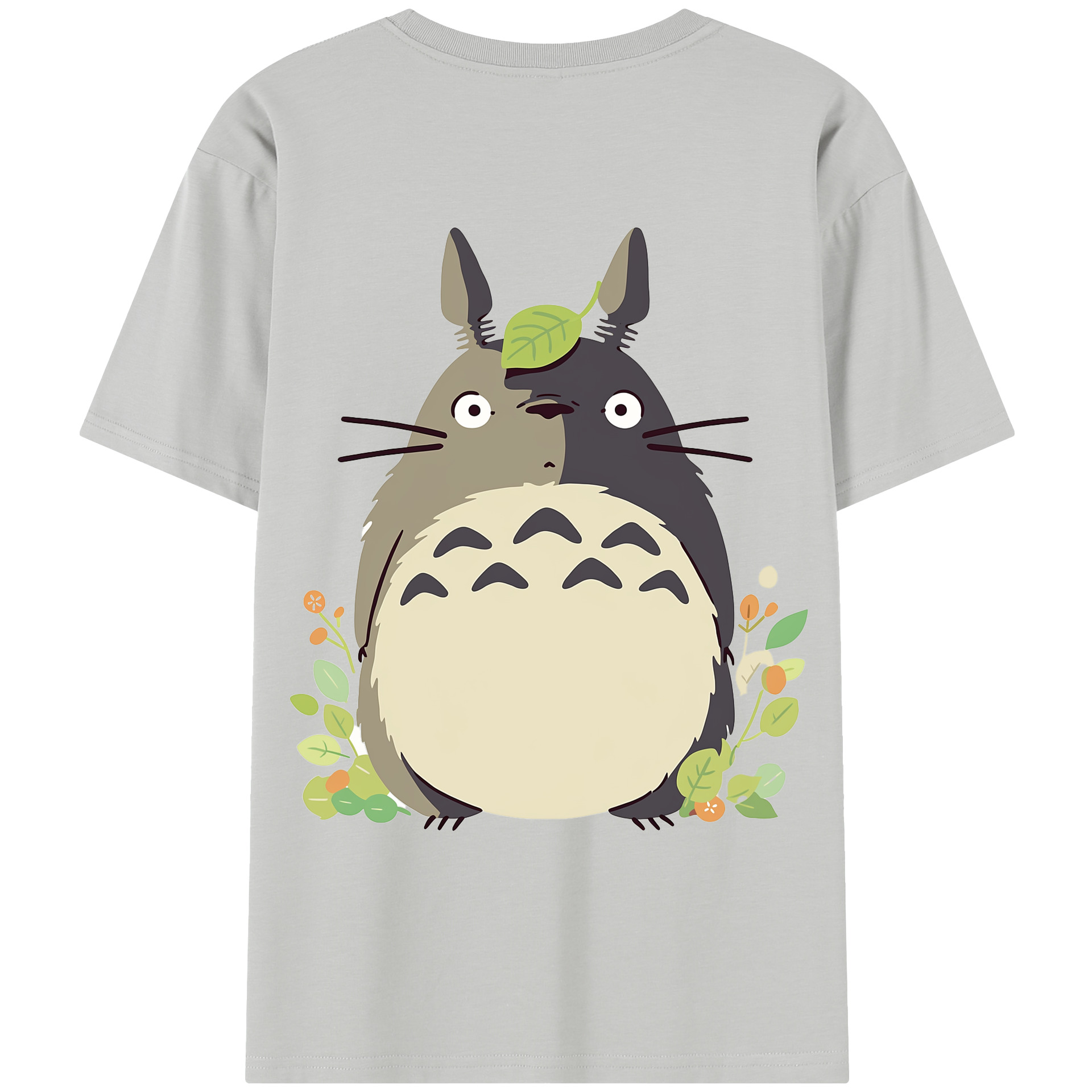（画像用） となりのトトロ 草壁メイ 草壁サツキ My Neighbor Totoro Satsuki Kusakabe Mei Kusakabe レディース半袖Tシャツ(バックプリント)