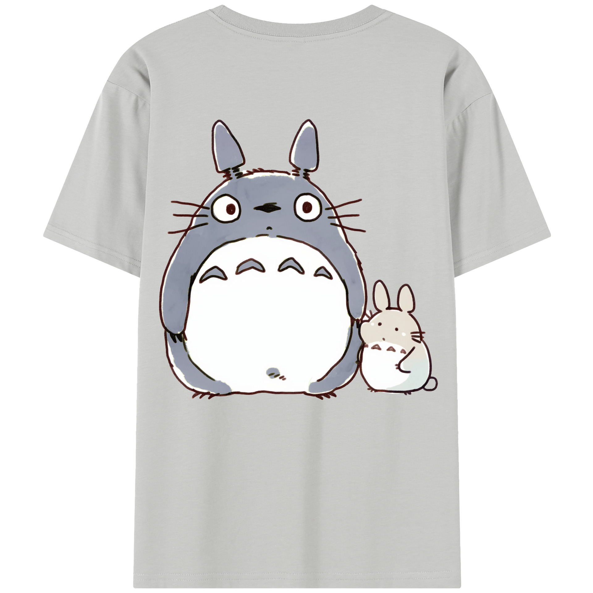 （画像用） となりのトトロ 草壁メイ 草壁サツキ My Neighbor Totoro Satsuki Kusakabe Mei Kusakabe レディース半袖Tシャツ(バックプリント)