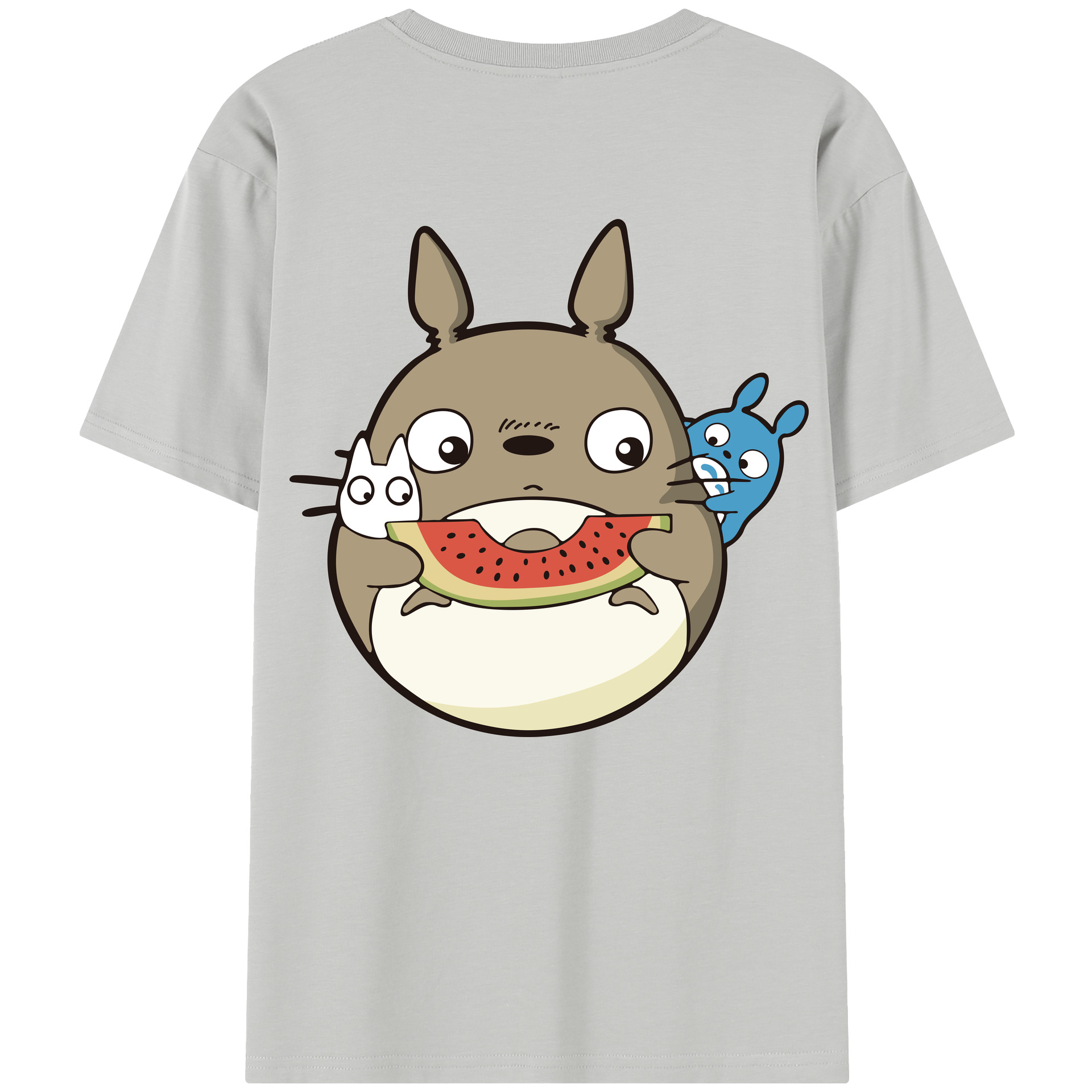 （画像用） となりのトトロ 草壁メイ 草壁サツキ My Neighbor Totoro Satsuki Kusakabe Mei Kusakabe レディース半袖Tシャツ(バックプリント)