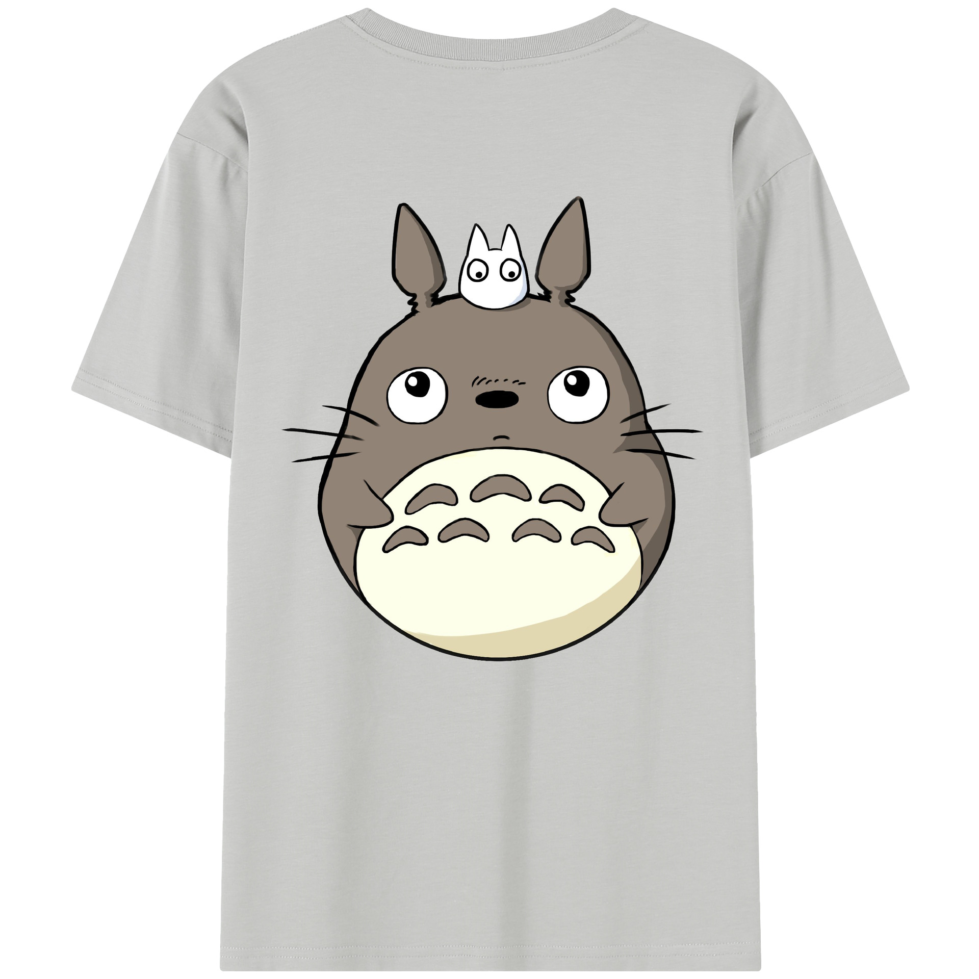 （画像用） となりのトトロ 草壁メイ 草壁サツキ My Neighbor Totoro Satsuki Kusakabe Mei Kusakabe レディース半袖Tシャツ(バックプリント)