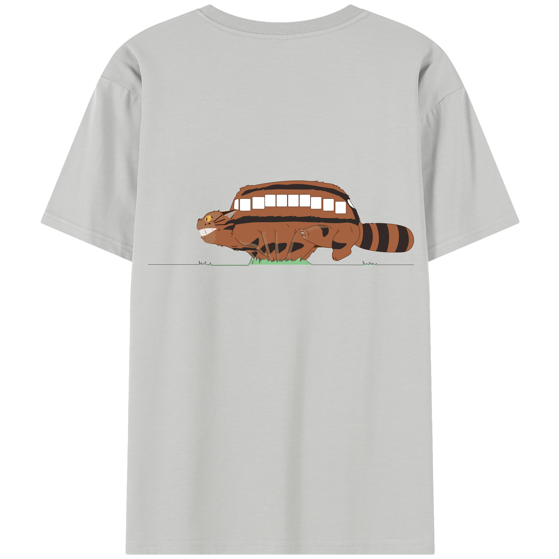 （画像用） となりのトトロ 草壁メイ 草壁サツキ My Neighbor Totoro Satsuki Kusakabe Mei Kusakabe レディース半袖Tシャツ(バックプリント)