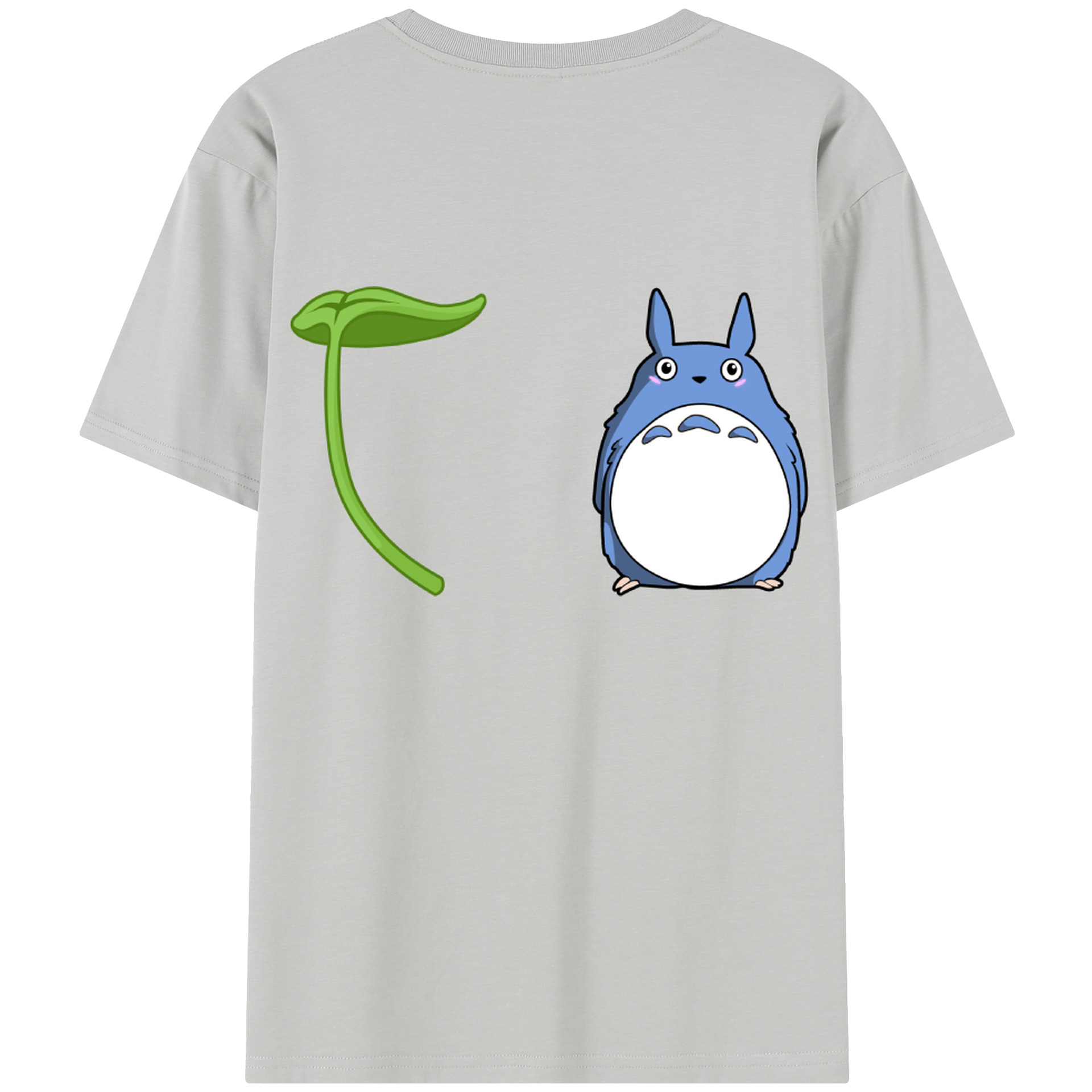 （画像用） となりのトトロ 草壁メイ 草壁サツキ My Neighbor Totoro Satsuki Kusakabe Mei Kusakabe レディース半袖Tシャツ(バックプリント)