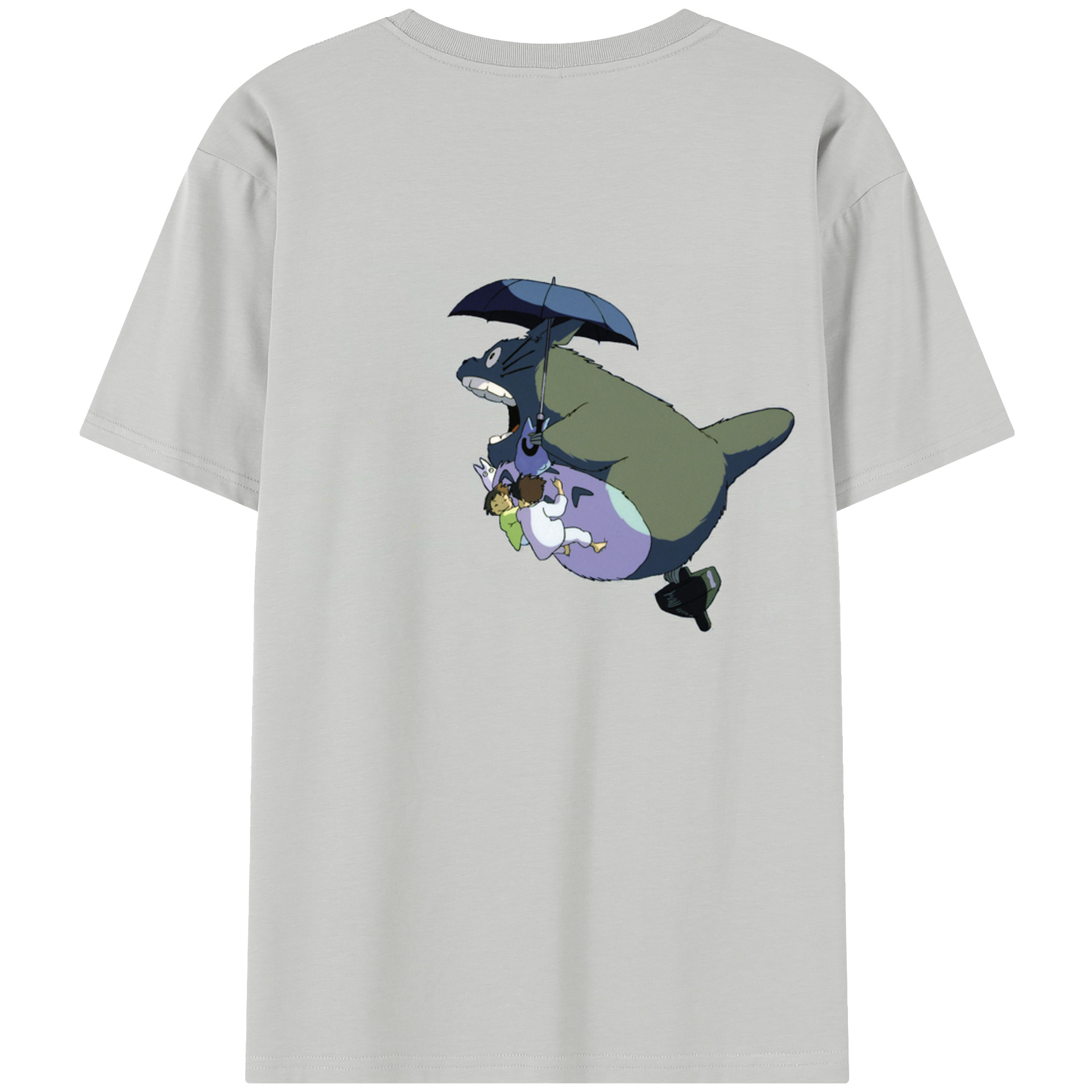 （画像用） となりのトトロ 草壁メイ 草壁サツキ My Neighbor Totoro Satsuki Kusakabe Mei Kusakabe レディース半袖Tシャツ(バックプリント)