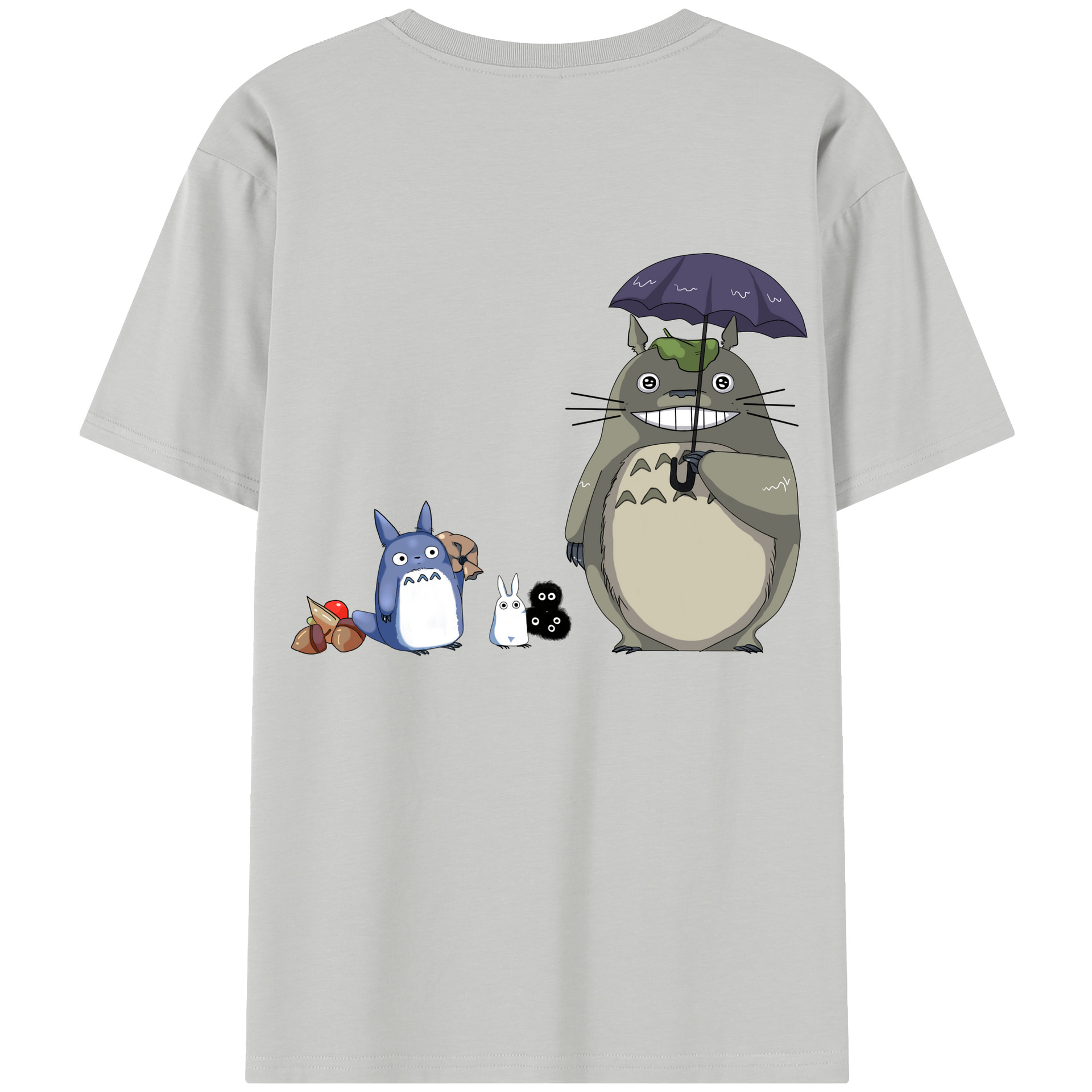 （画像用） となりのトトロ 草壁メイ 草壁サツキ My Neighbor Totoro Satsuki Kusakabe Mei Kusakabe レディース半袖Tシャツ(バックプリント)
