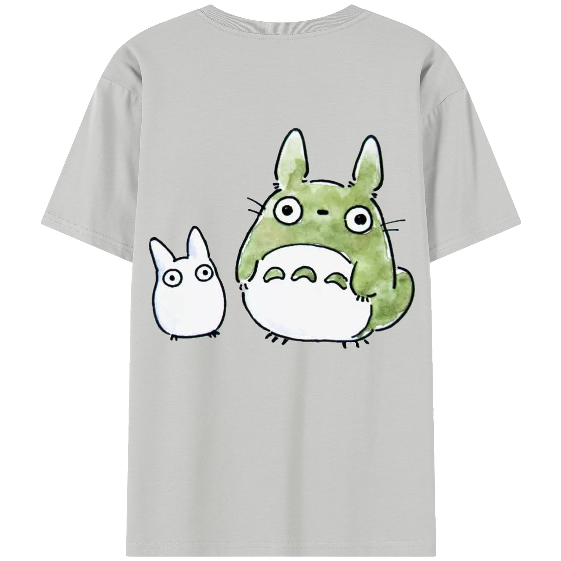 （画像用） となりのトトロ 草壁メイ 草壁サツキ My Neighbor Totoro Satsuki Kusakabe Mei Kusakabe レディース半袖Tシャツ(バックプリント)