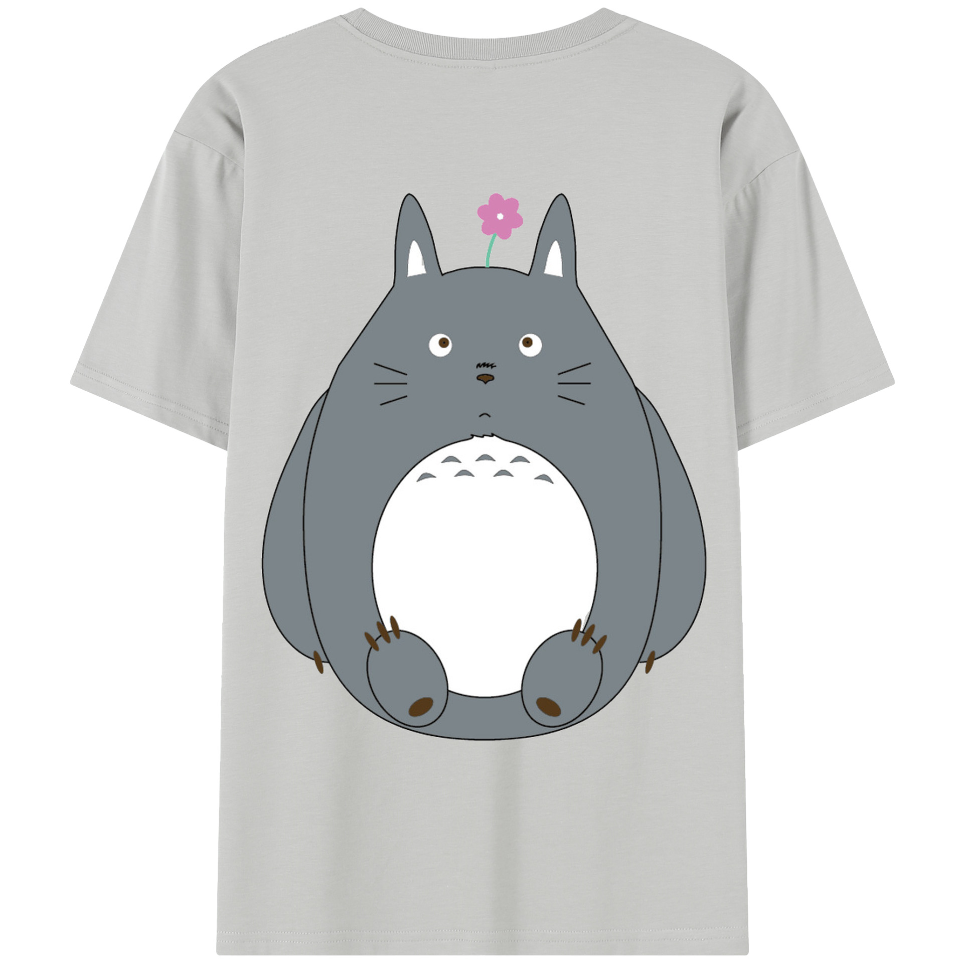 （画像用） となりのトトロ 草壁メイ 草壁サツキ My Neighbor Totoro Satsuki Kusakabe Mei Kusakabe レディース半袖Tシャツ(バックプリント)