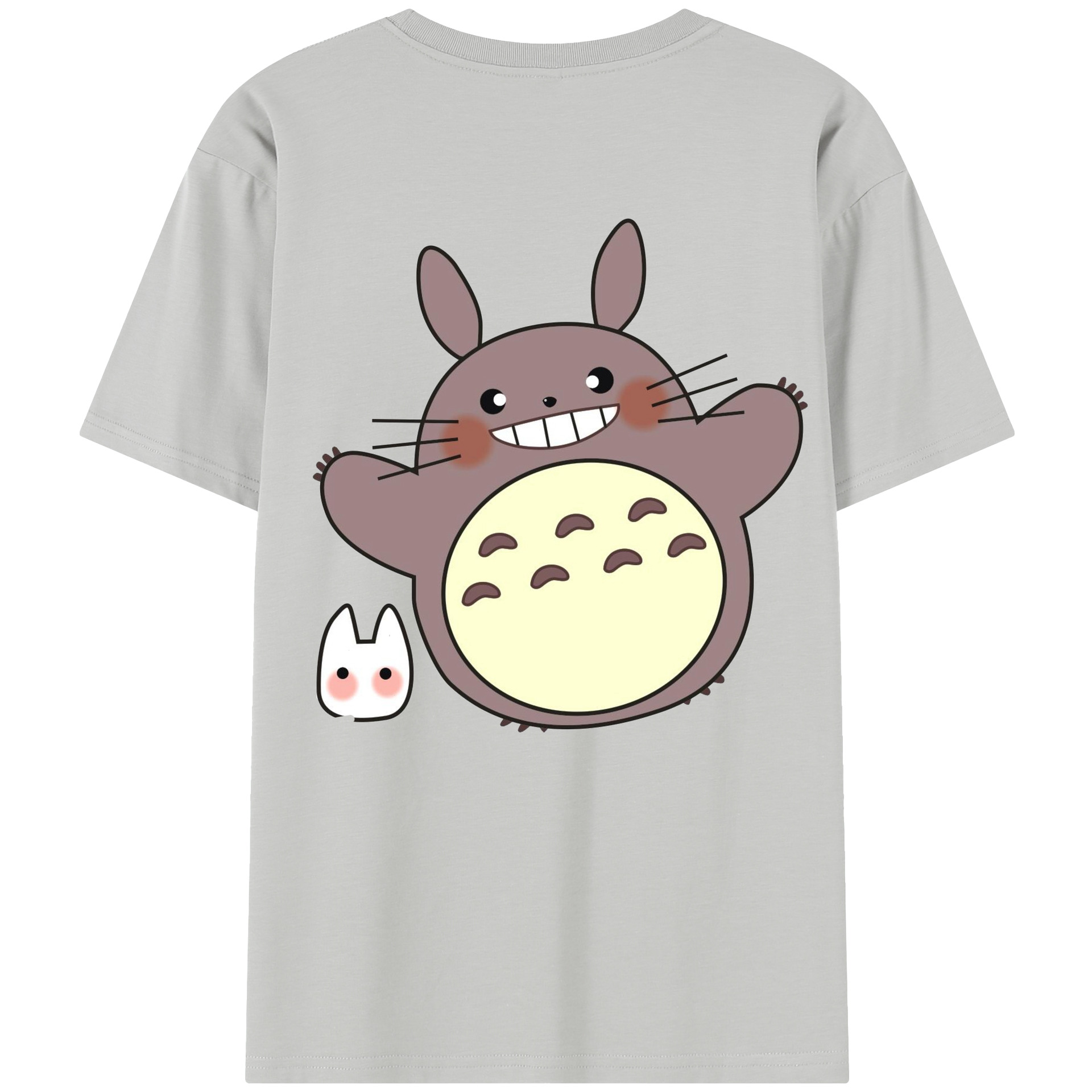 （画像用） となりのトトロ 草壁メイ 草壁サツキ My Neighbor Totoro Satsuki Kusakabe Mei Kusakabe レディース半袖Tシャツ(バックプリント)