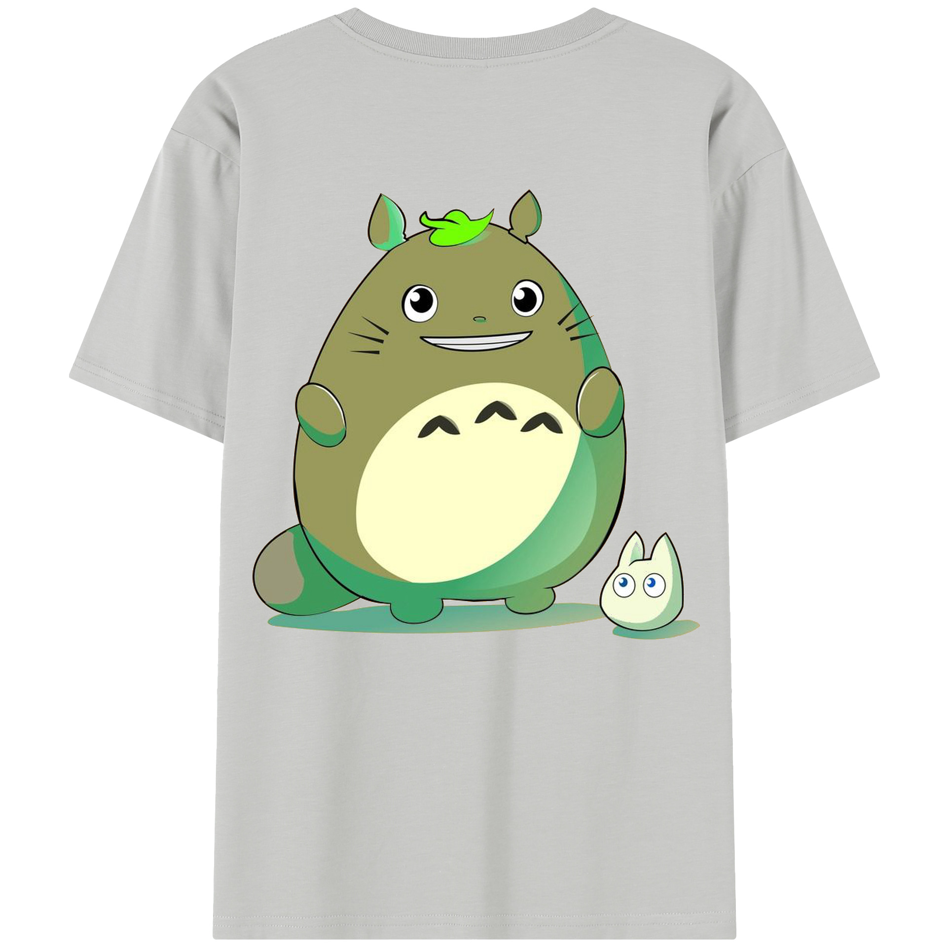 （画像用） となりのトトロ 草壁メイ 草壁サツキ My Neighbor Totoro Satsuki Kusakabe Mei Kusakabe レディース半袖Tシャツ(バックプリント)