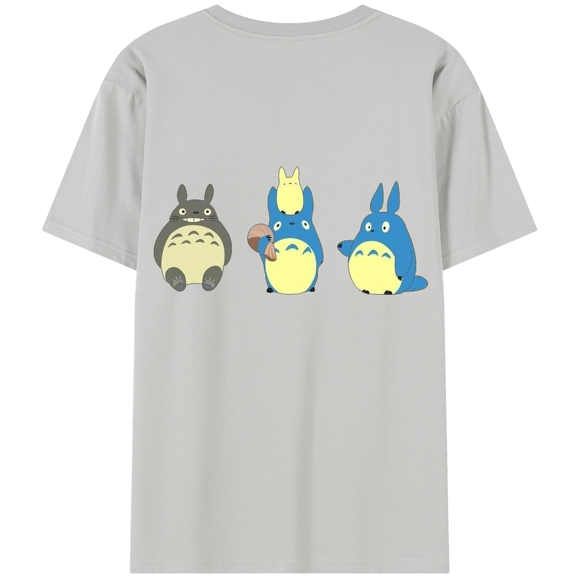 （画像用） となりのトトロ 草壁メイ 草壁サツキ My Neighbor Totoro Satsuki Kusakabe Mei Kusakabe レディース半袖Tシャツ(バックプリント)
