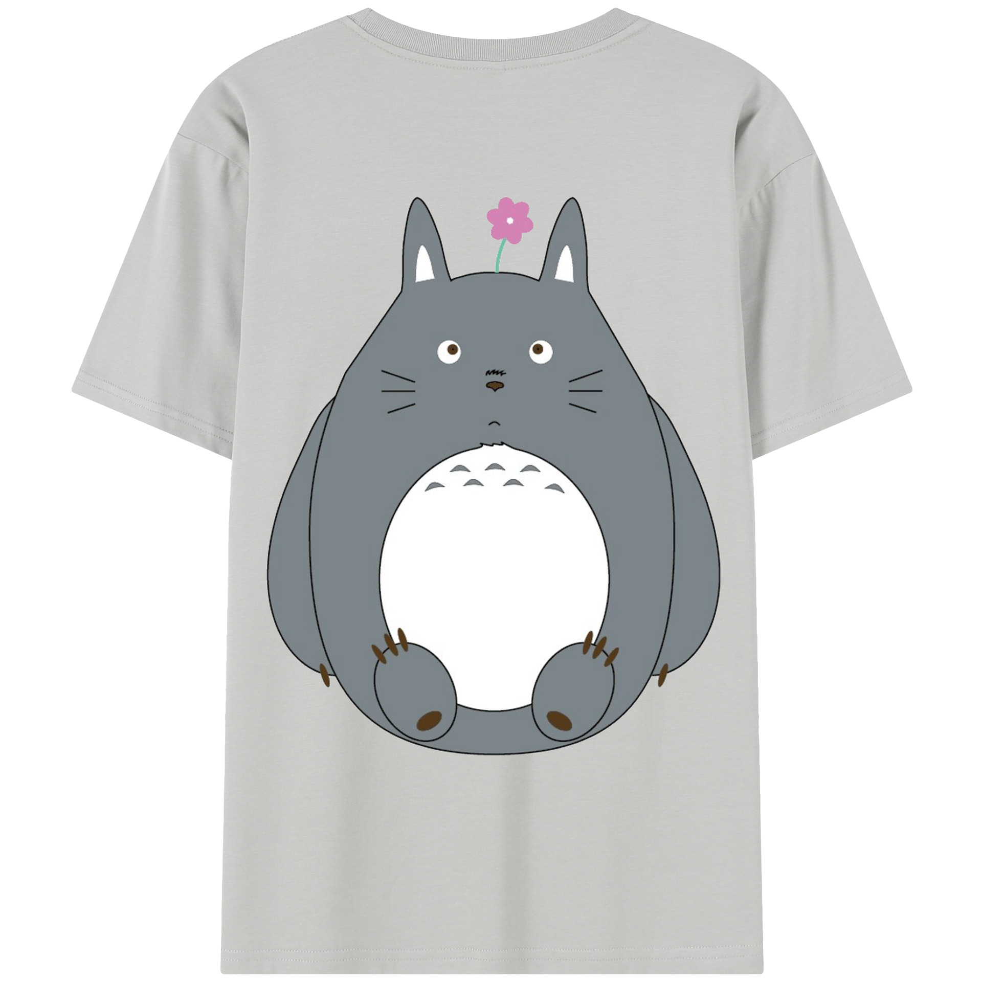 （画像用） となりのトトロ 草壁メイ 草壁サツキ My Neighbor Totoro Satsuki Kusakabe Mei Kusakabe レディース半袖Tシャツ(バックプリント)