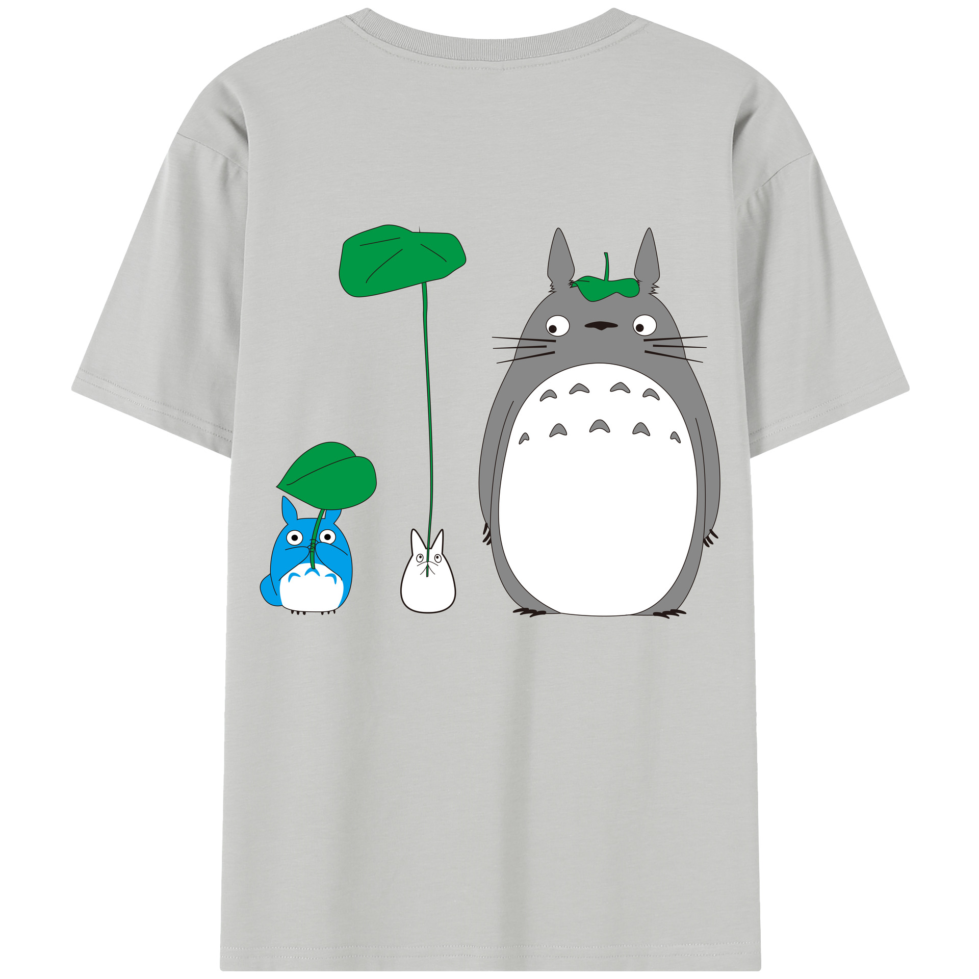 （画像用） となりのトトロ 草壁メイ 草壁サツキ My Neighbor Totoro Satsuki Kusakabe Mei Kusakabe レディース半袖Tシャツ(バックプリント)